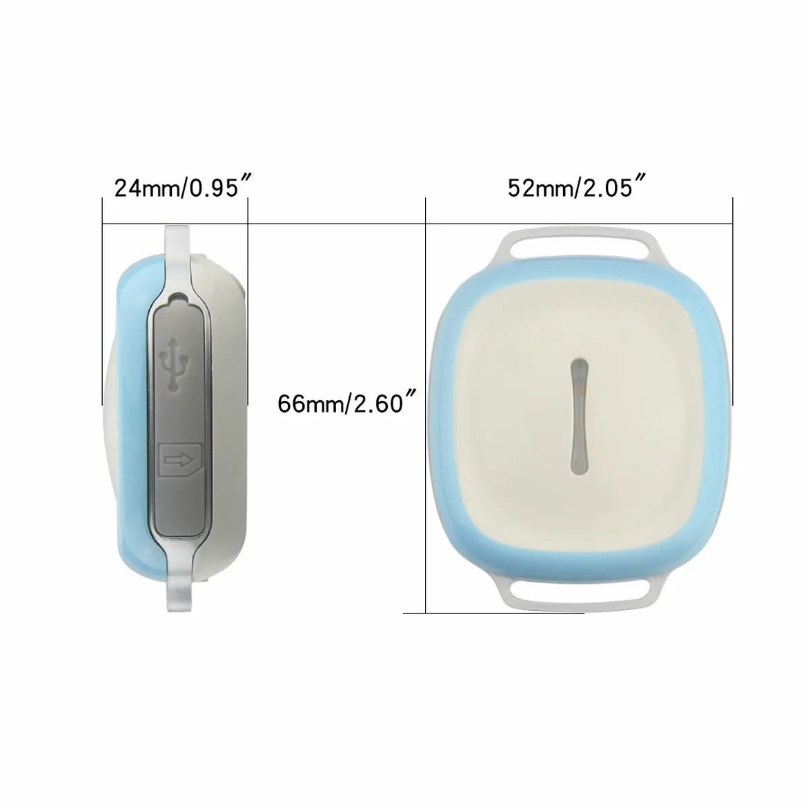 GT011 Localizzatore GPS senza fili per animali domestici Impermeabile IP66 Cane Collare per gatto Localizzatore GPS Dispositivo di localizzazione anti-perso Tracciamento in tempo reale Geo-recinzione