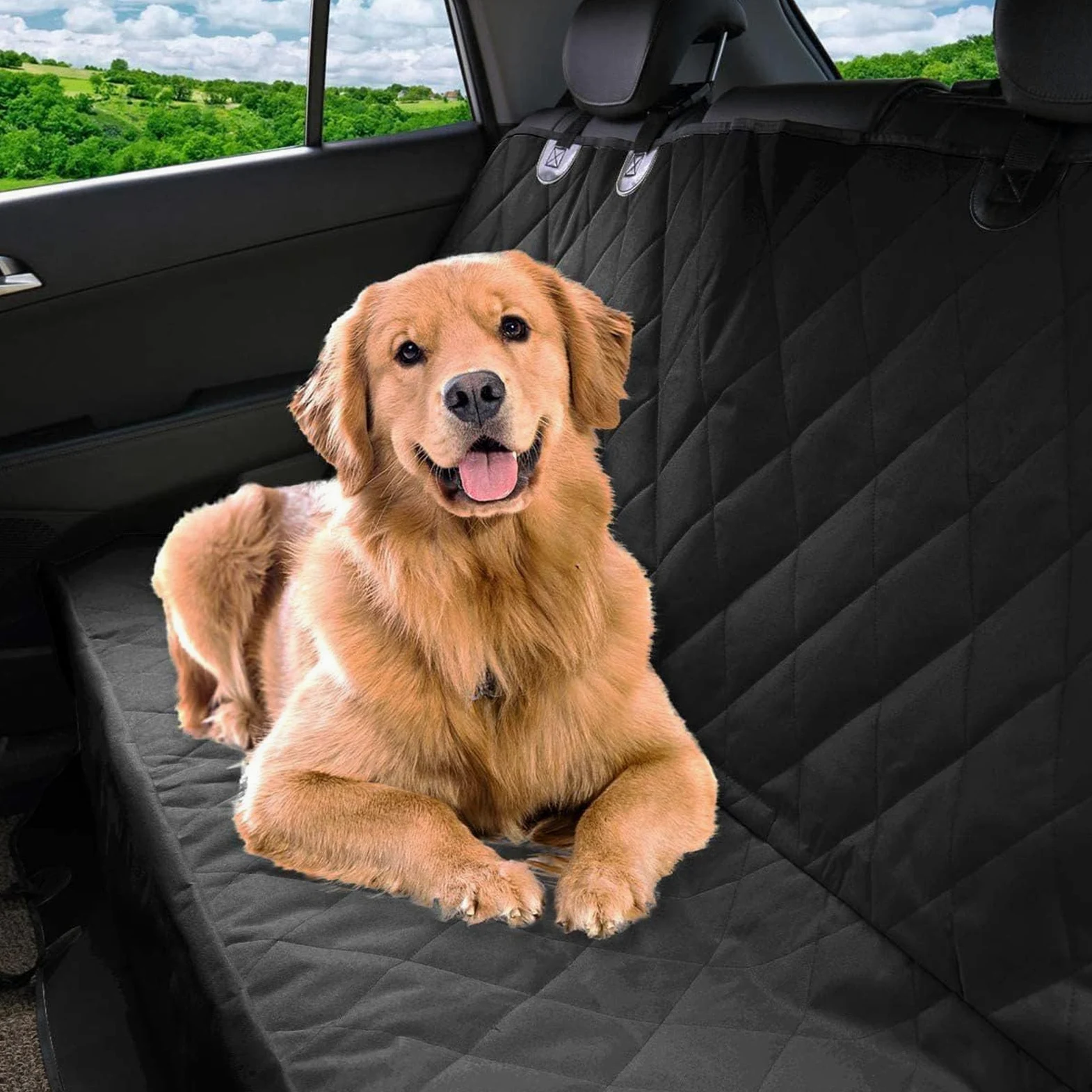 Coprisedile Posteriore Auto per Cani, per Peugeot 307 SW 2001-2025 Telo Macchina per Cani Antiscivolo e AntiGraffio Telo AntiGraffio