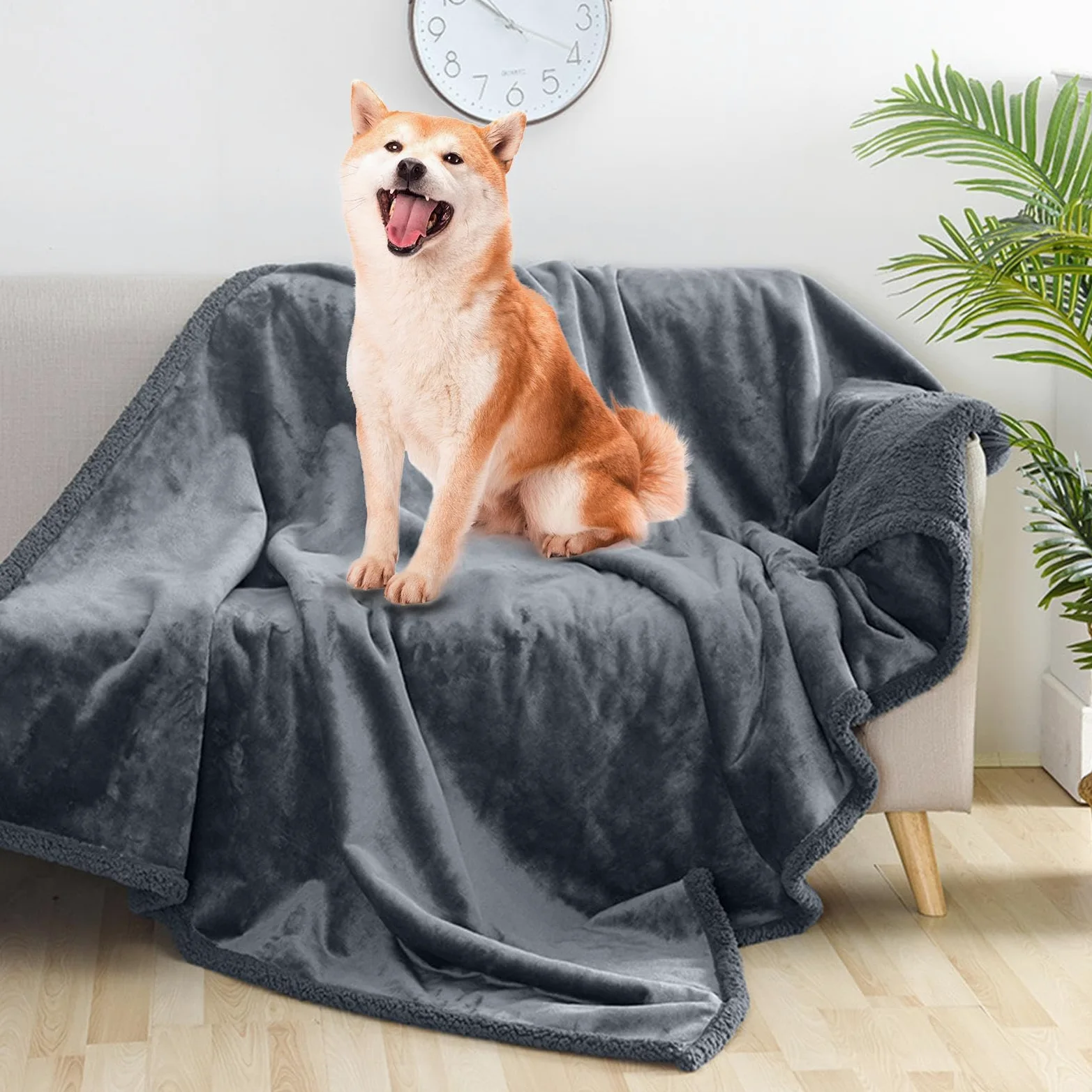 KSHSAA Coperte per cani | Coperta in flanella per gatti spessa, comoda coperta per cani per tutte le stagioni, divano, divano | comoda coperta per cani per tutte le stagioni, divano, divano
