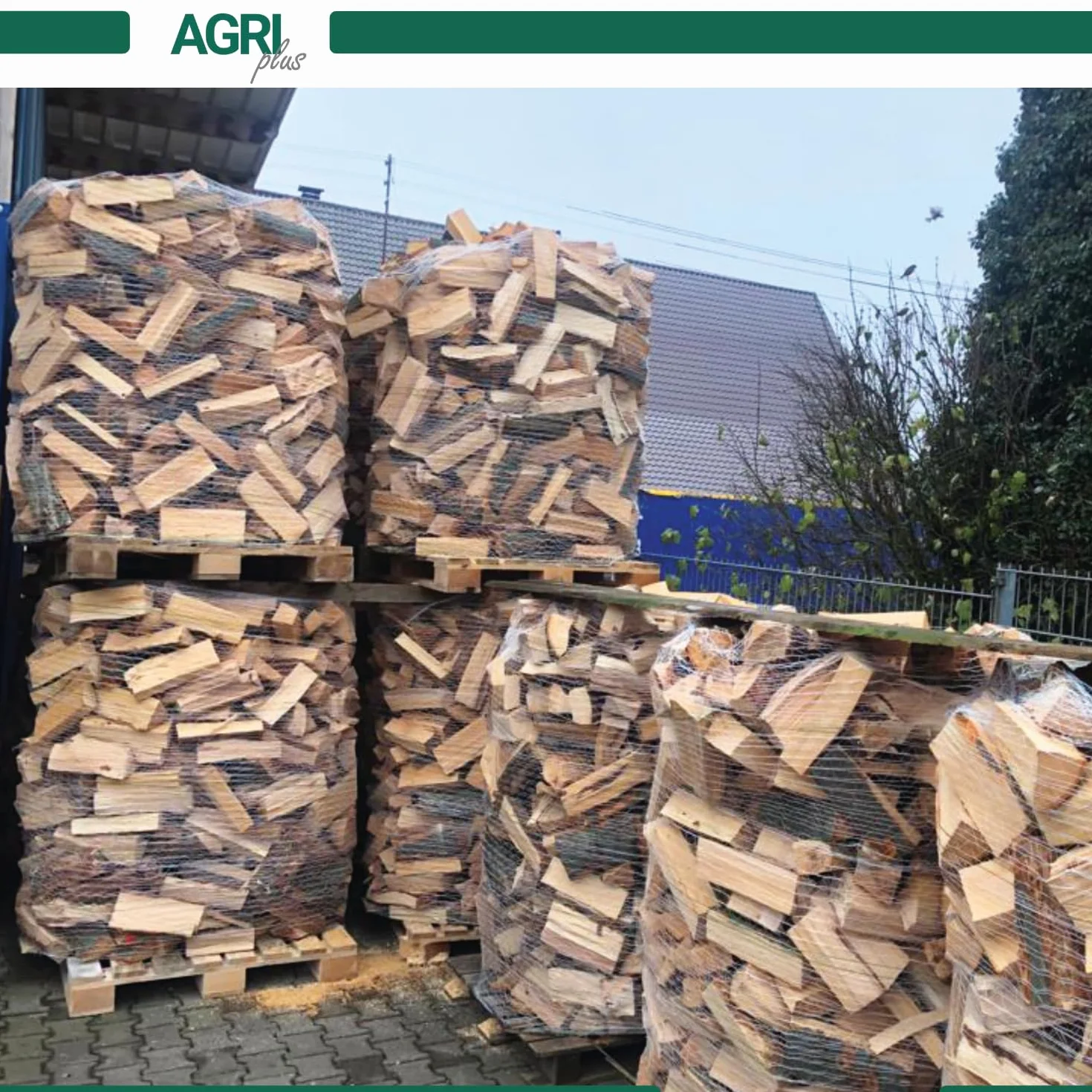 AGRIplus Rete avvolgitrice per mini balle rotonde | 500 mm x 1400 m | Resistente agli UV e agli strappi | Rete per legna da ardere | Rete per balle rotonde | Rete per fieno | Rete per presse