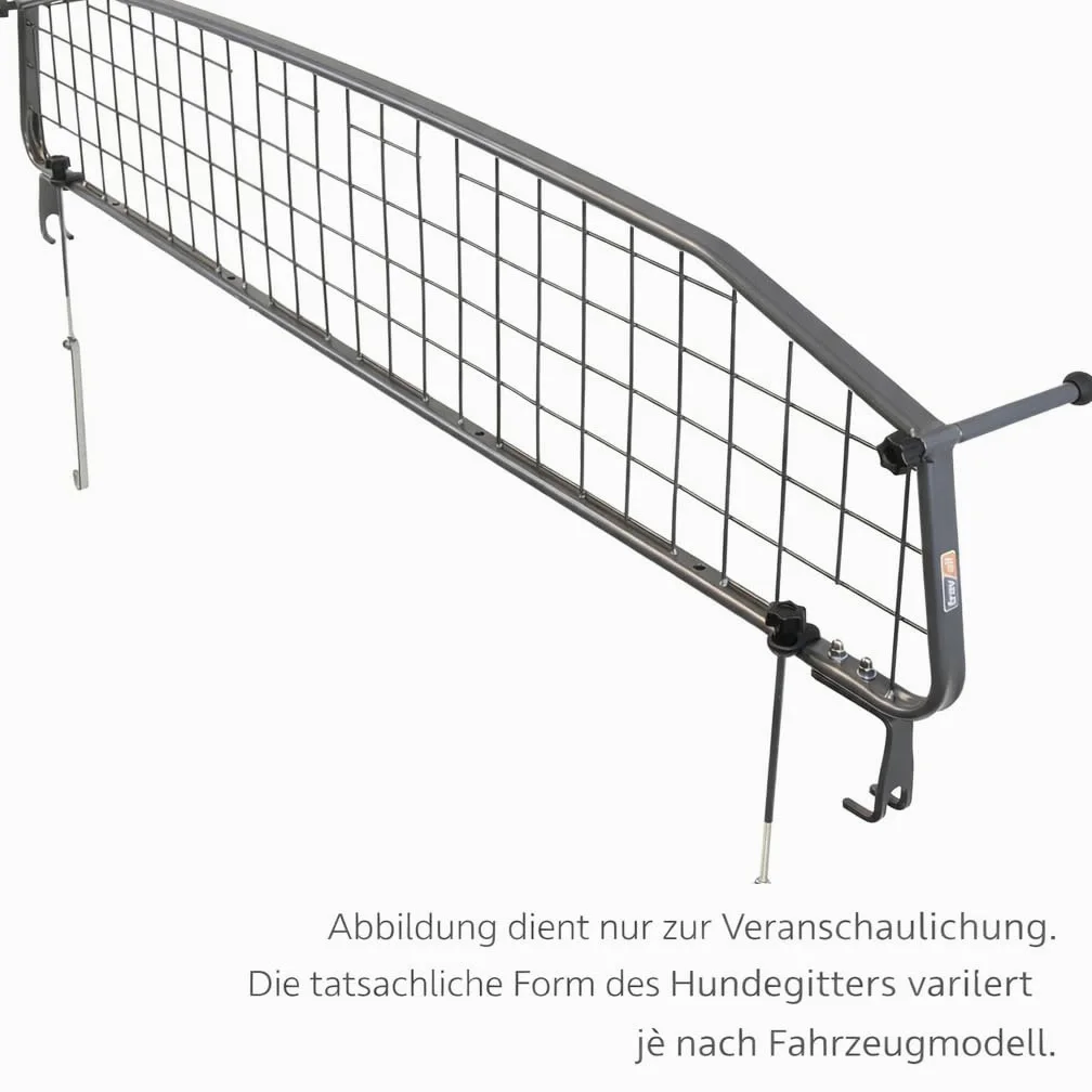 Travall Guard Griglia di Protezione Compatibili con Suzuki Vitara (2015-Corrente) TDG1504 – Griglia Divisoria Specifica in Acciaio Dolce