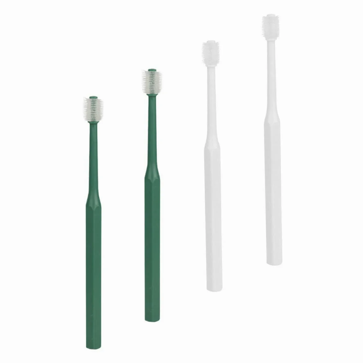 Mipcase 12pezzi Spazzolino Da Denti Per Animali Domestici Spazzolino Leggero Con Manico Ergonomico e Setole Morbide Pulizia Orale Profonda Per Cani e Gatti Gradi Di Comfort e Praticità