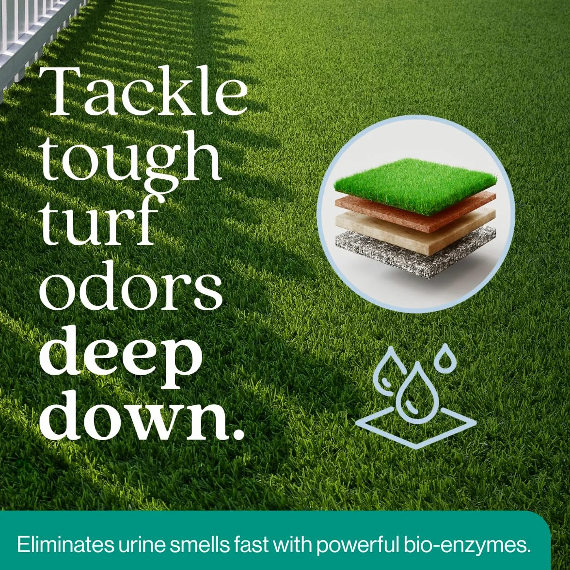 Eco Strong Eliminatore di odori per esterni per cani e urine, potente deodorante per animali domestici, gatti, animali domestici, resistenza professionale per cortile, tappeto erboso, canili, patii