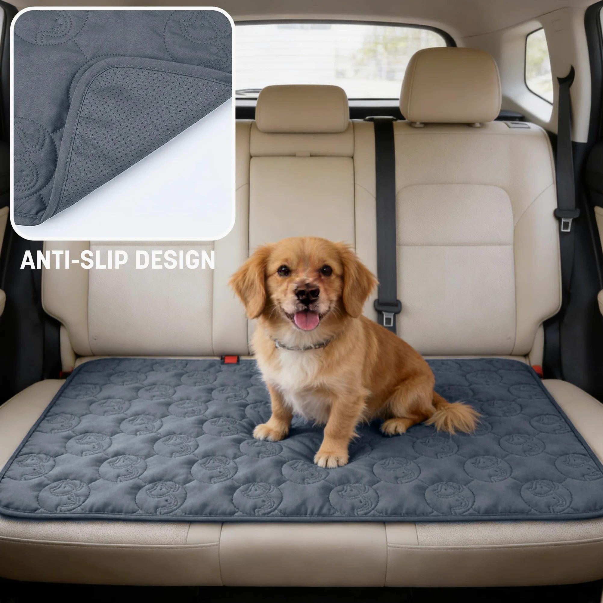 Coperta impermeabile per cani, copridivano lavabile per animali domestici, tappetino di protezione per mobili antiscivolo, 203 x 152 cm