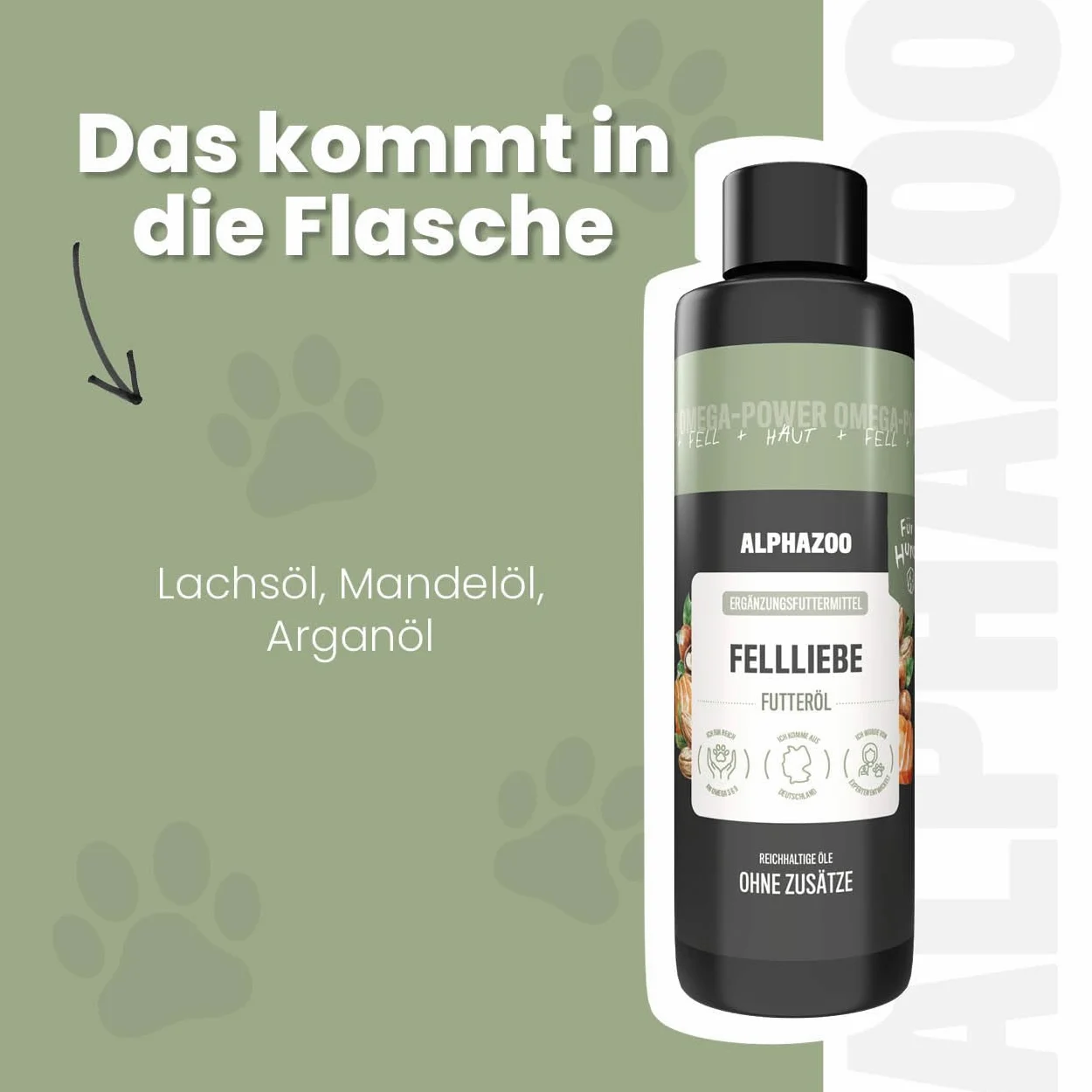 alphazoo olio di Fellliebe 250ml