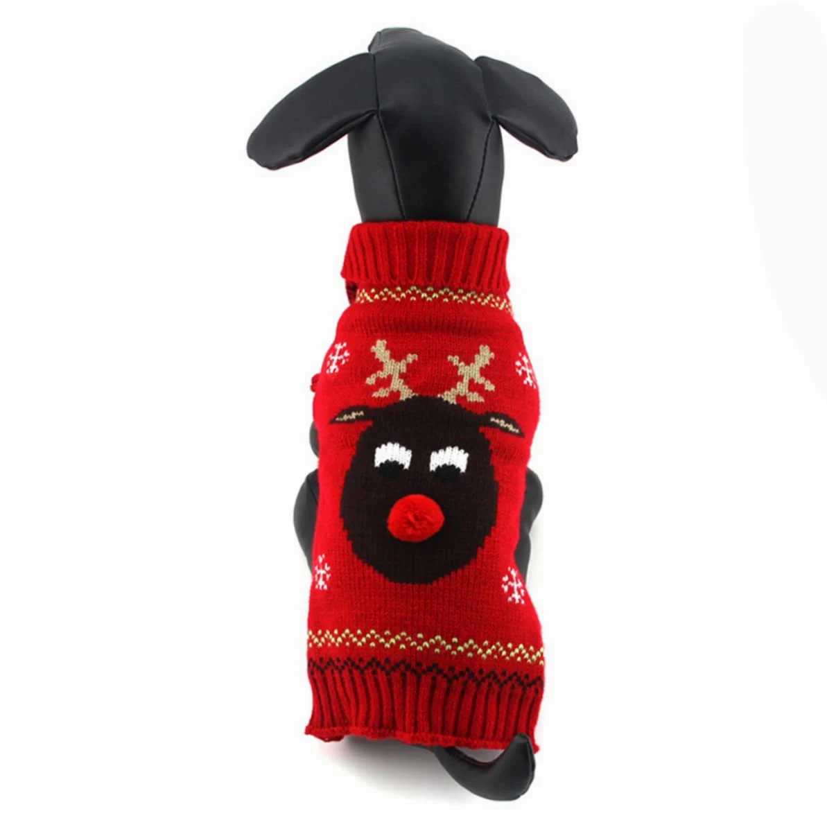 BESPORTBLE 2 Pz Maglione per Cani Cappotto per Animali Domestici di Natale Caldi per Cani Christmas Sweater Pullover Natalizio Maglioni Natalizi Vestiti Natalizi per Animali Domestici
