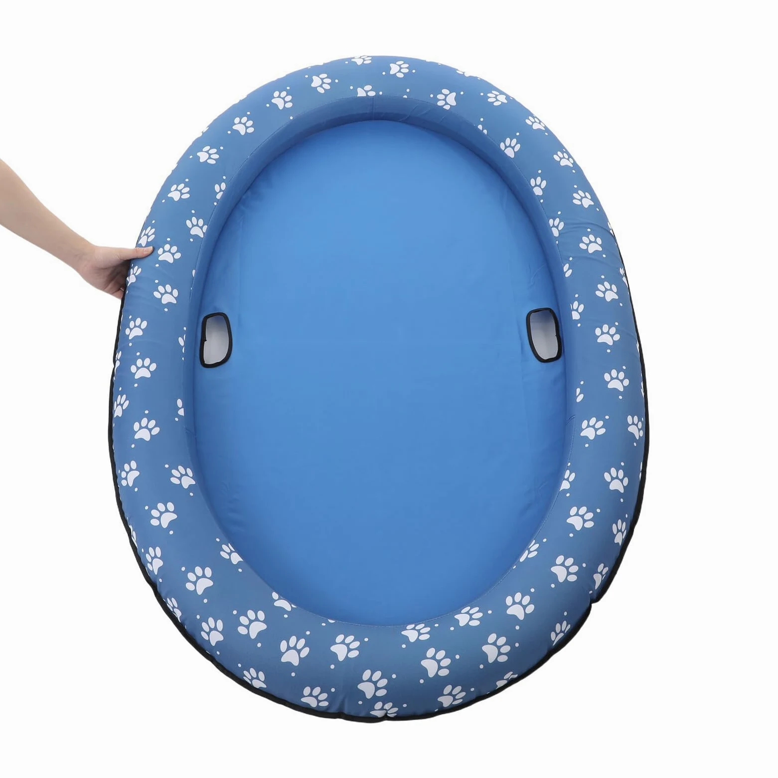 Toyvian 1pezzi Piscina Pieghevole per Cani e Gatti Vasca Gonfiabile Portatile e Galleggiante Piscinetta da Esterno Resistente per Rinfrescare Animali Domestici Facile da Trasportare