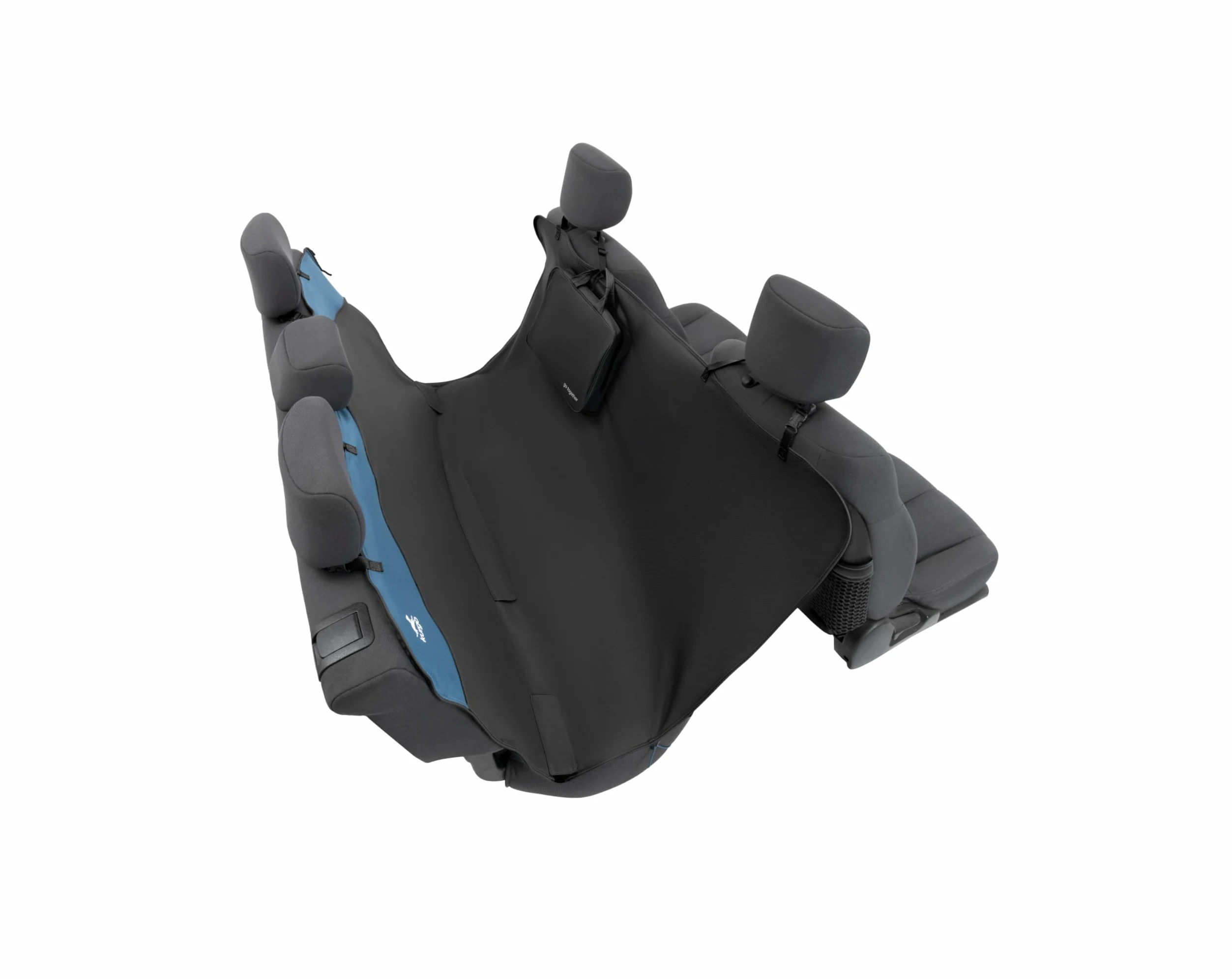 Kurgo Amaca per Animali Wander - coprisedile per Auto o Camion - coprisedile - Impermeabile - AntiGraffio - Nero, 160cm