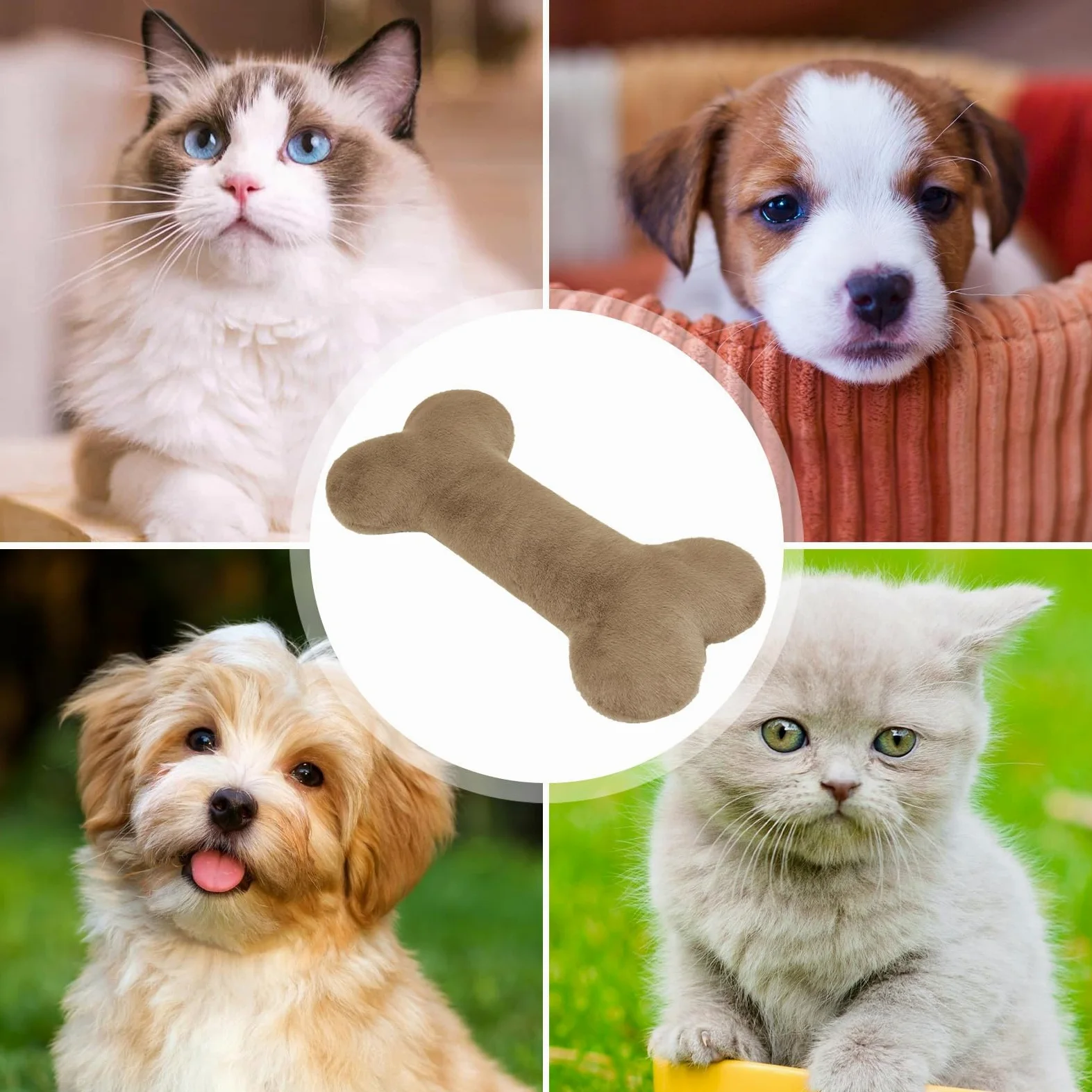Peluche Osso Giocattolo Per Cani 70 Cm Giocattoli Da Masticare Per Cuccioli | Cuscino Morbido Per Cuccioli Per Amanti Degli Animali Appartamento Ufficio Cuccia Sonno Rilassamento