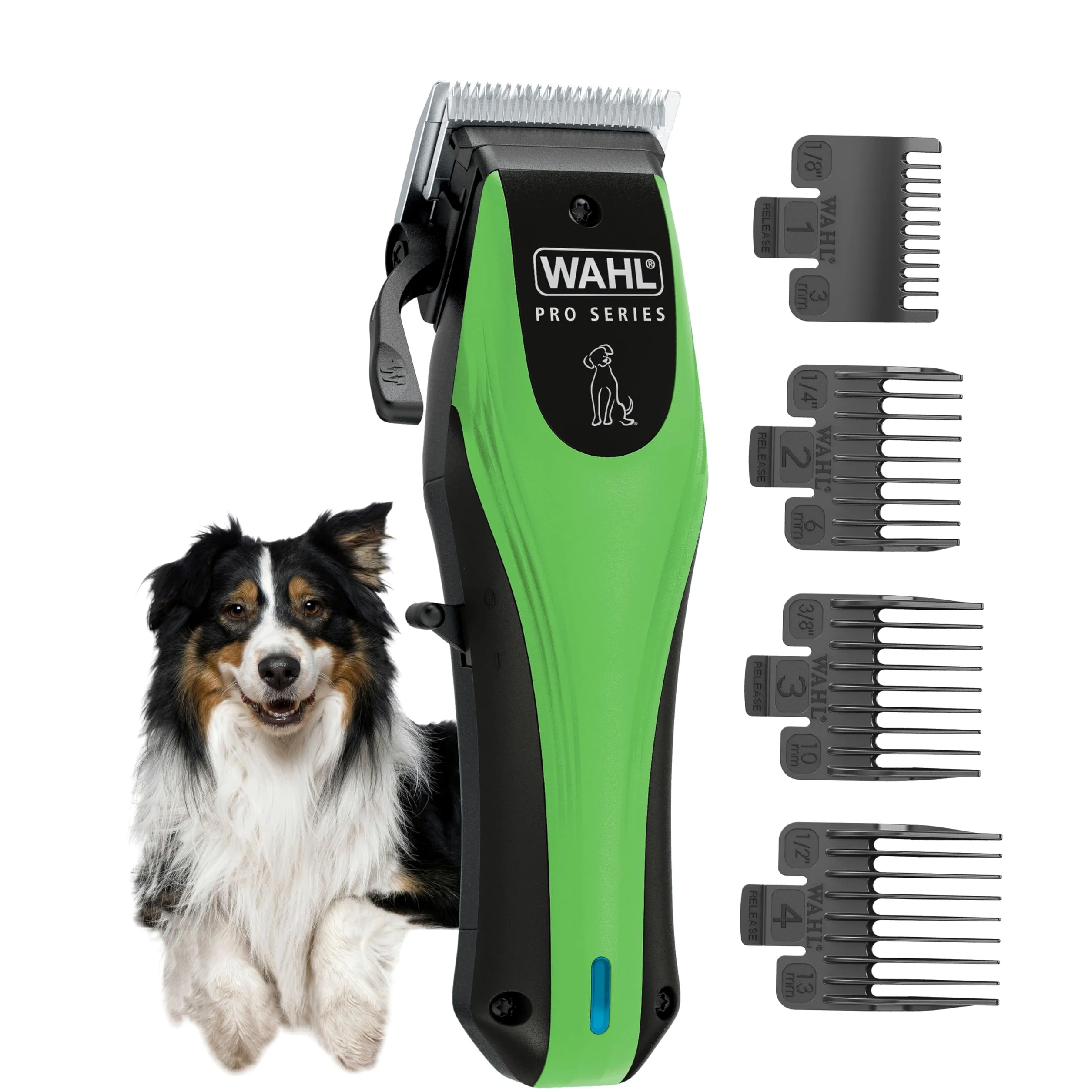 Wahl Pro Series 3025854 - Kit per la toelettatura del cane, senza fili, agli ioni di litio, ricaricabile, per cappotti spessi, modello 3025854