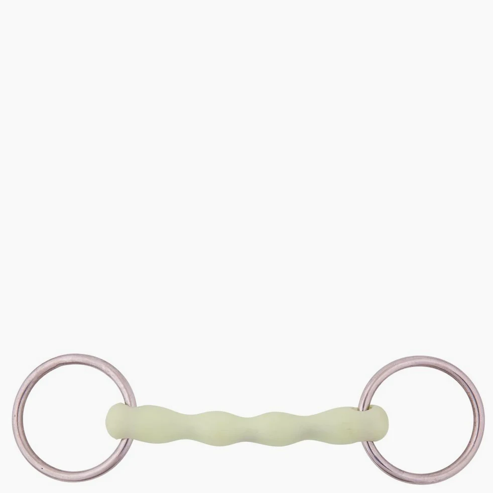 BR Mullen Mouth Loose Ring Snaffle Apple Mouth