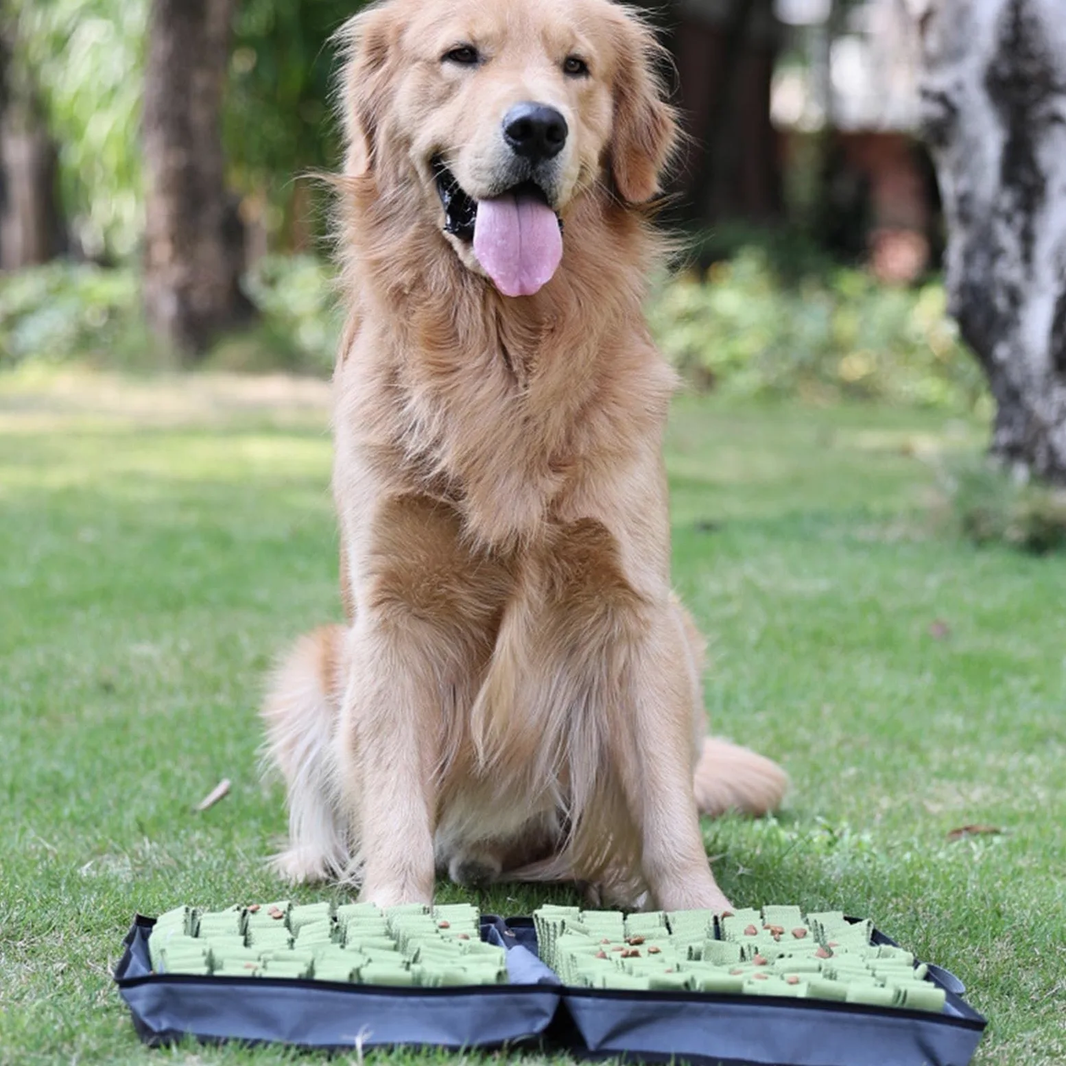 Cane Snuffle Peluche Treat Dispensing Coperta Per Cani Interattivo Ripieno Pet Masticare Giocattolo Ridurre La Noia Obesità
