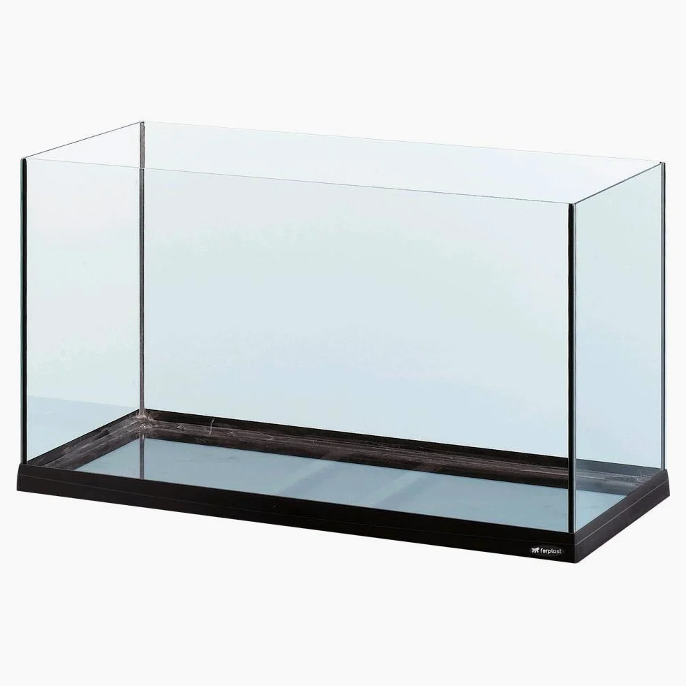 Hydor Acquario TANK 80, Vasca in Vetro, Robusto e Resistente, Capacità 120 L, 81.5 x 36 x h 45.5 cm