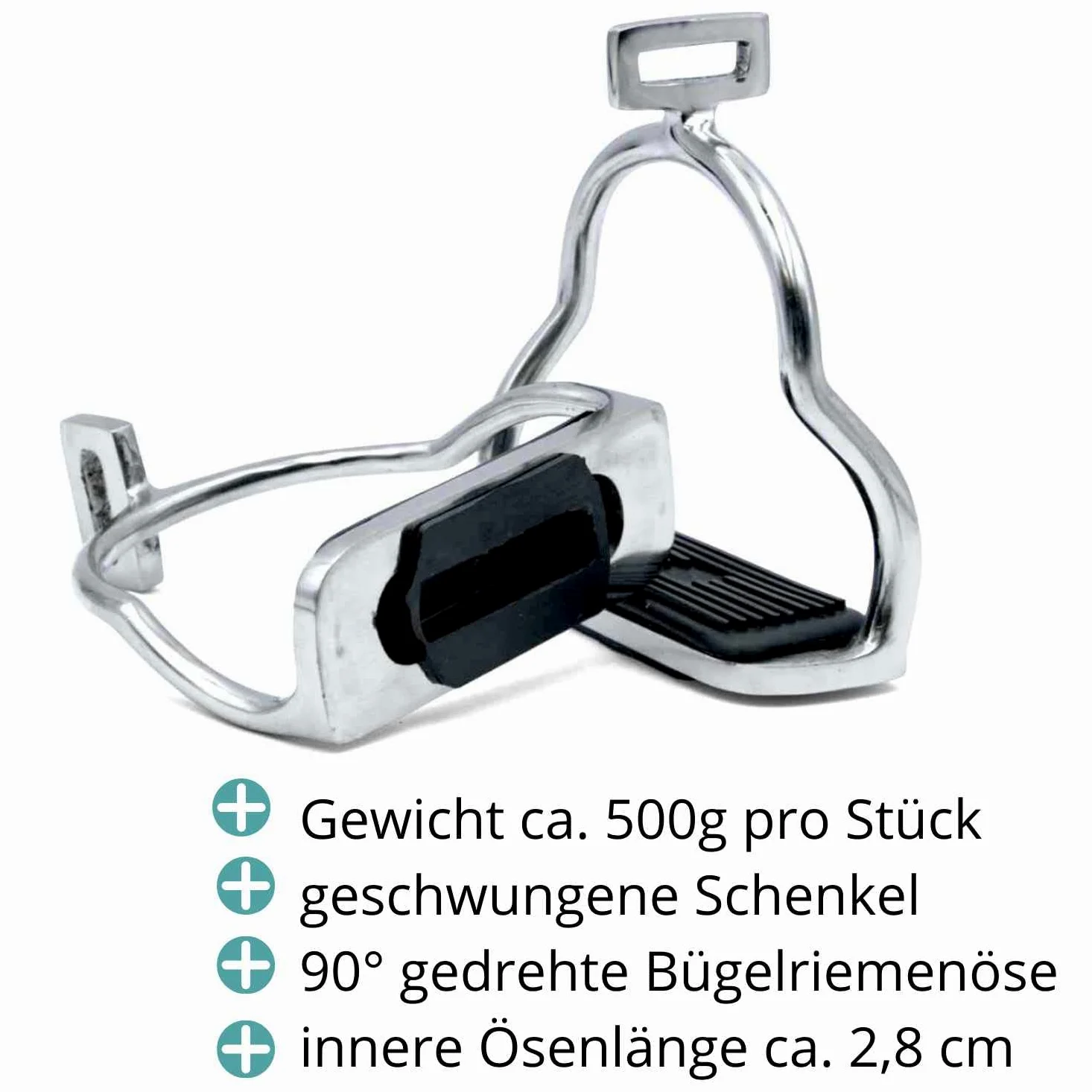 AMKA Acciaio Inossidabile Island islaen dersteig Buegel toelt sicurezza Staffe 1 Coppia