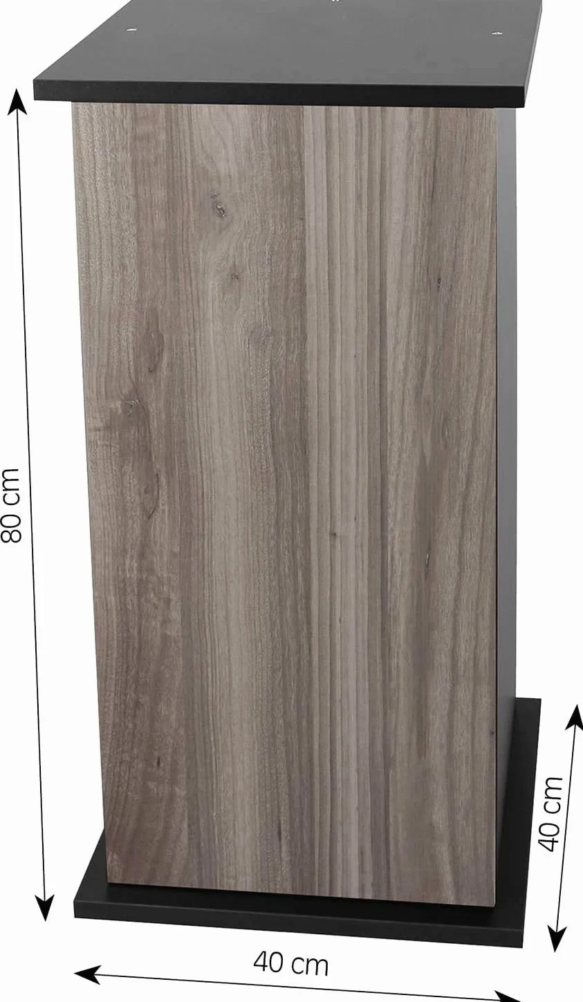 sera 32398 Armadietto per acquari Scaper Cube , 80 cm, Quercia grigio
