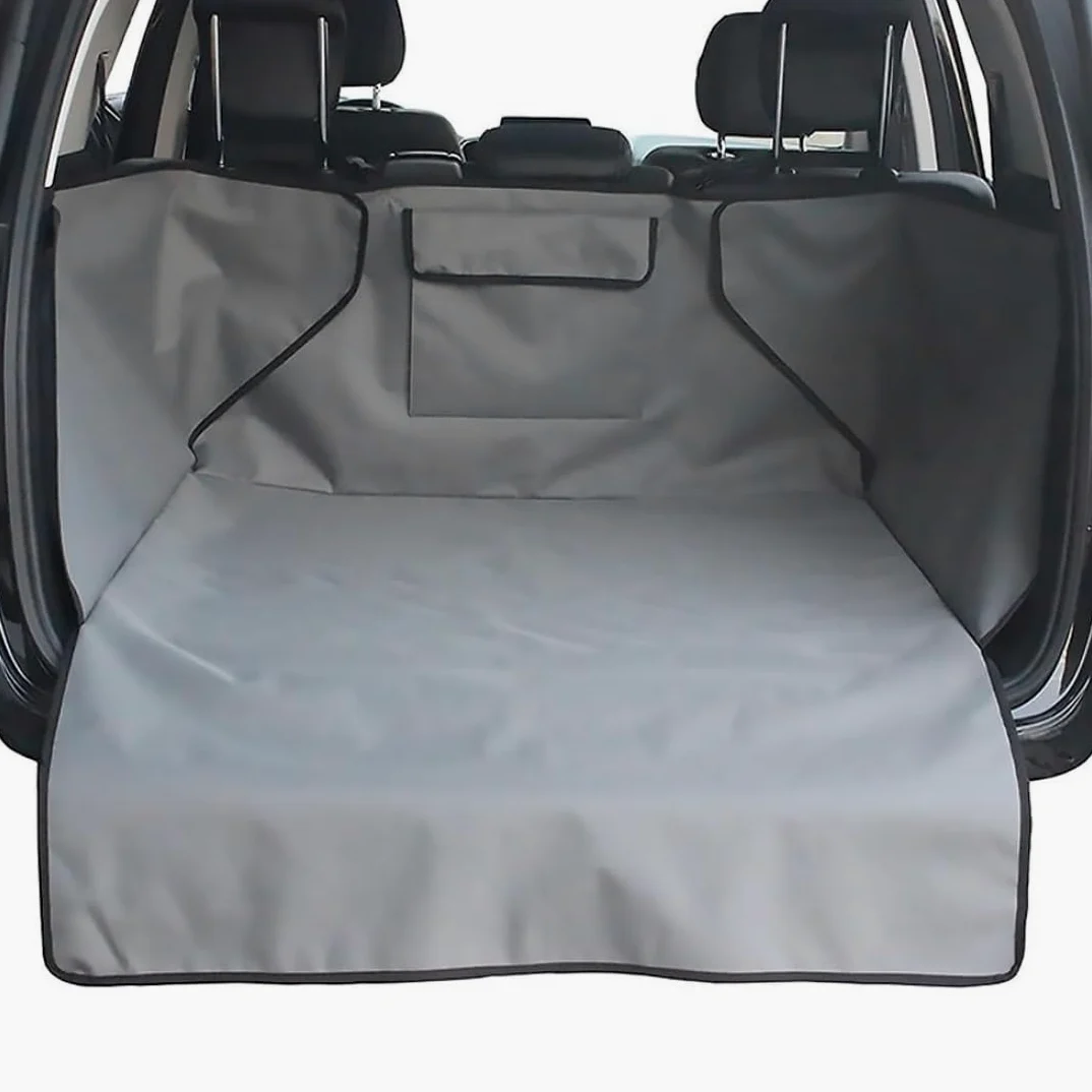 Telo Bagagliaio Auto per Cani per BMW X3 2017-2024 2025, Telo Auto per Cani con Protezione Laterale e Paraurti Telo Auto per Cani Bagagliaio(B,132 * 104)