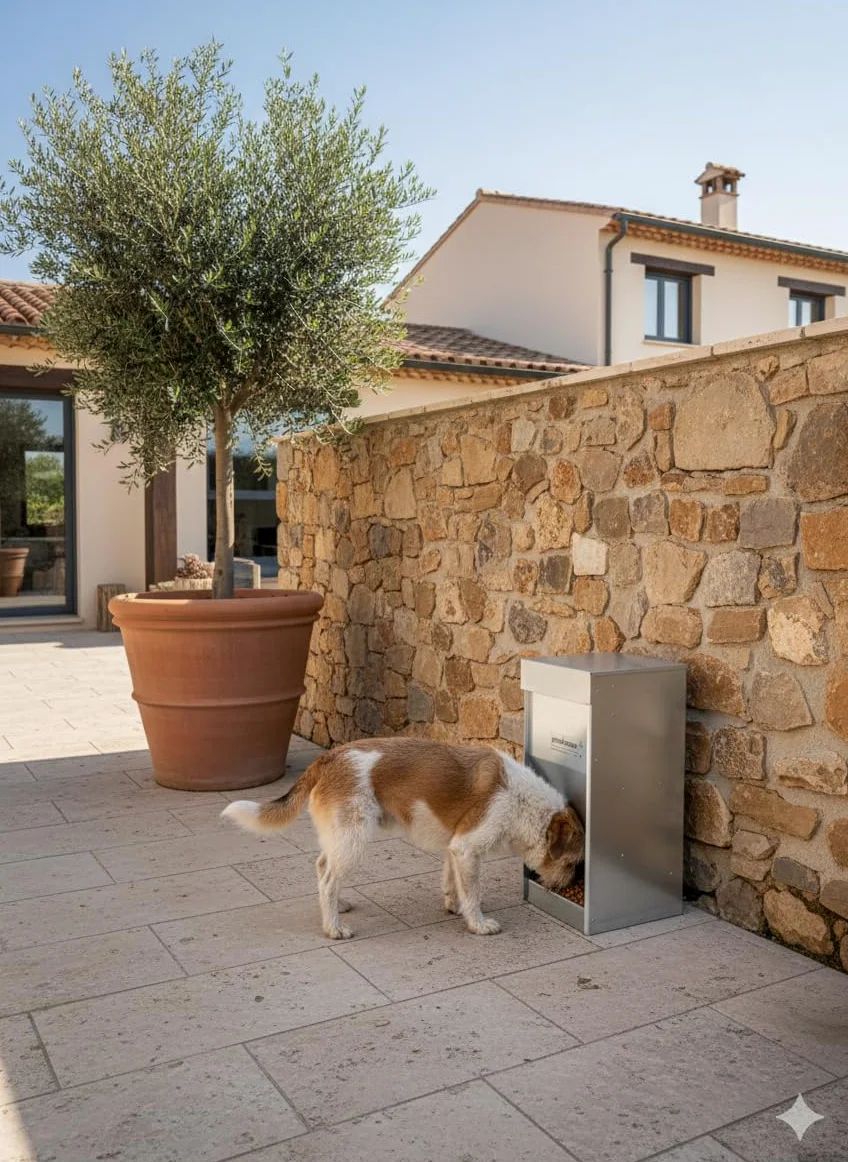 Producàn - Mangiatoia automatica da 40L per cani grandi, 220 V