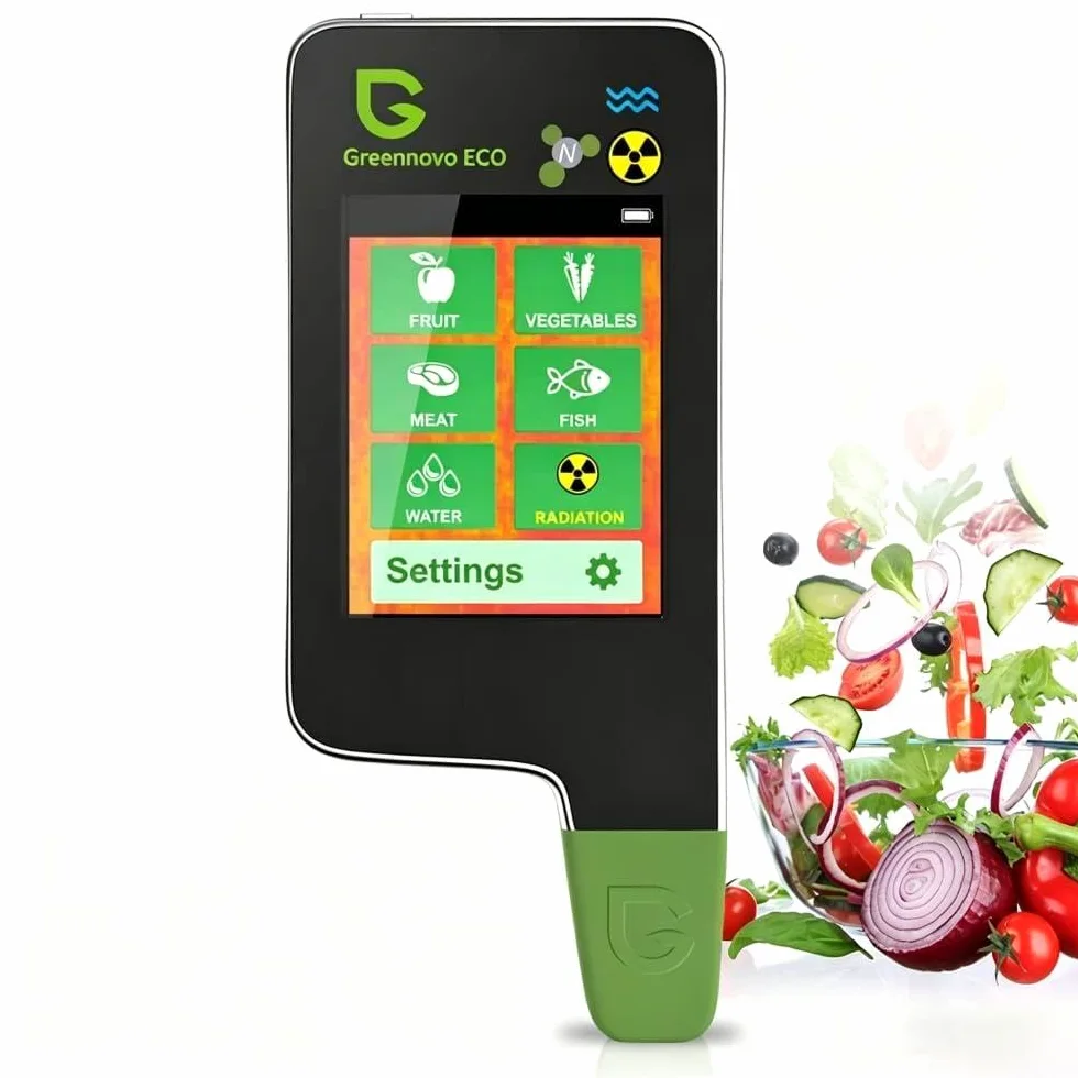 Greentest Eco 5 + contatore di nitrati per pesci Geiger contatore di nitrati per frutta, verdura, carne e acqua TDS tester di radiazione contatore Geiger contatore di radiazioni dosimetro