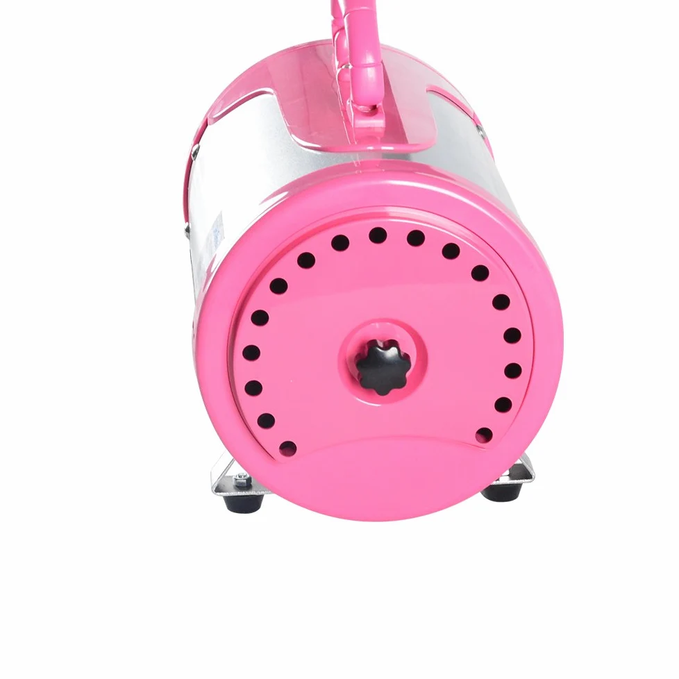 Shelandy Soffiatore per Cani 3.2HP, Asciugatore Professionale Regolabile in Velocità e Temperatura, Phon per Toelettatura Accessori Gatti, Asciuga Silenzioso Dog Dryer Rosa