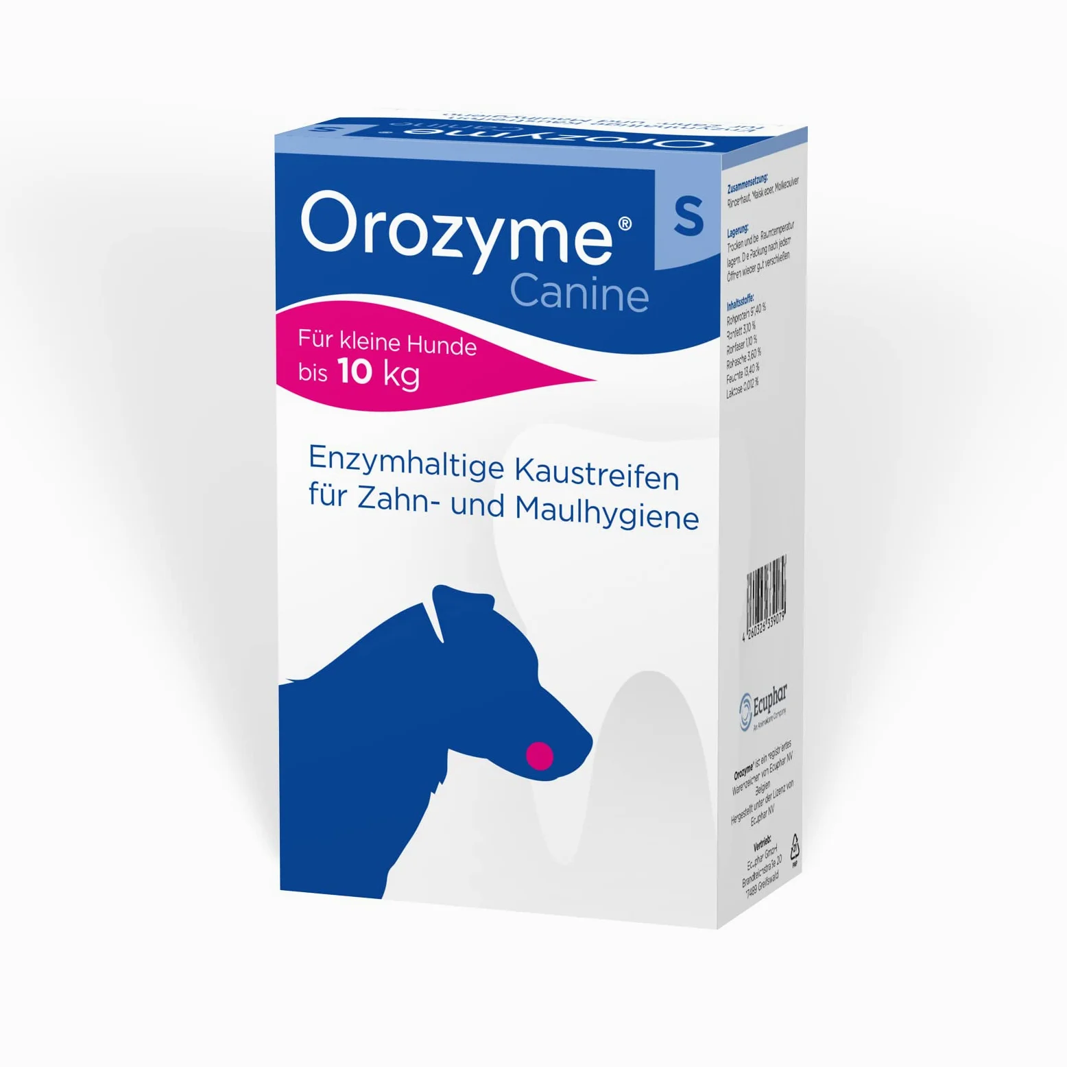 Orozyme Strisce da masticare S, confezione doppia, 2 x 224 g