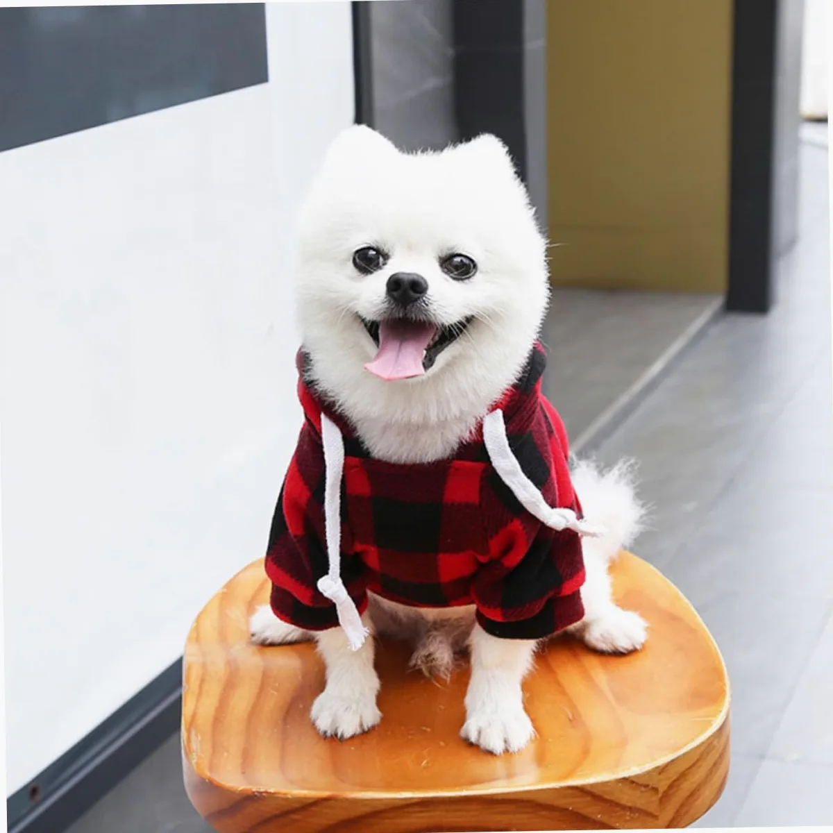 Sosoport 3 Pezzi Costume Natalizio Per Animali Domestici Giacca Per Cani Di Cintura Abbigliamento Per Cani Alla Moda E Pratico Per Natale