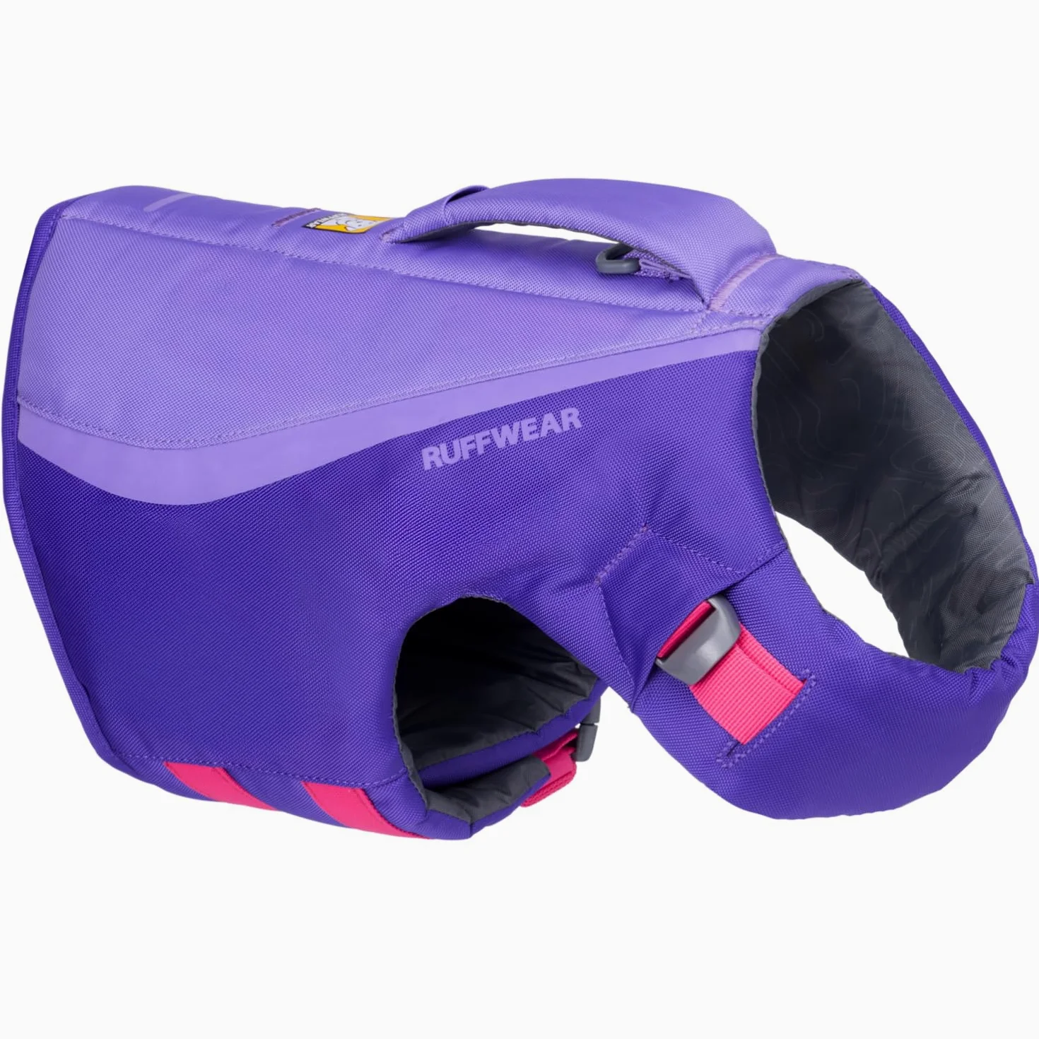 Ruffwear Float Coat Dispositivo di Galleggiamento per cani per Nuoto, Canottaggio e Sport Acquatici Sicuri, XX-Small - Purple Lily