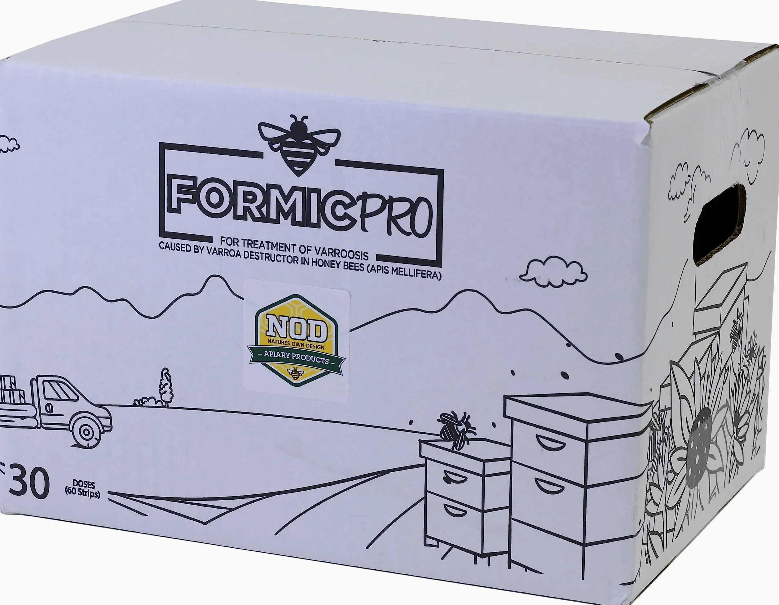 FORMIC PRO - 60 Strisce - Anti VARROA - Trattamento per 30 ALVEARI