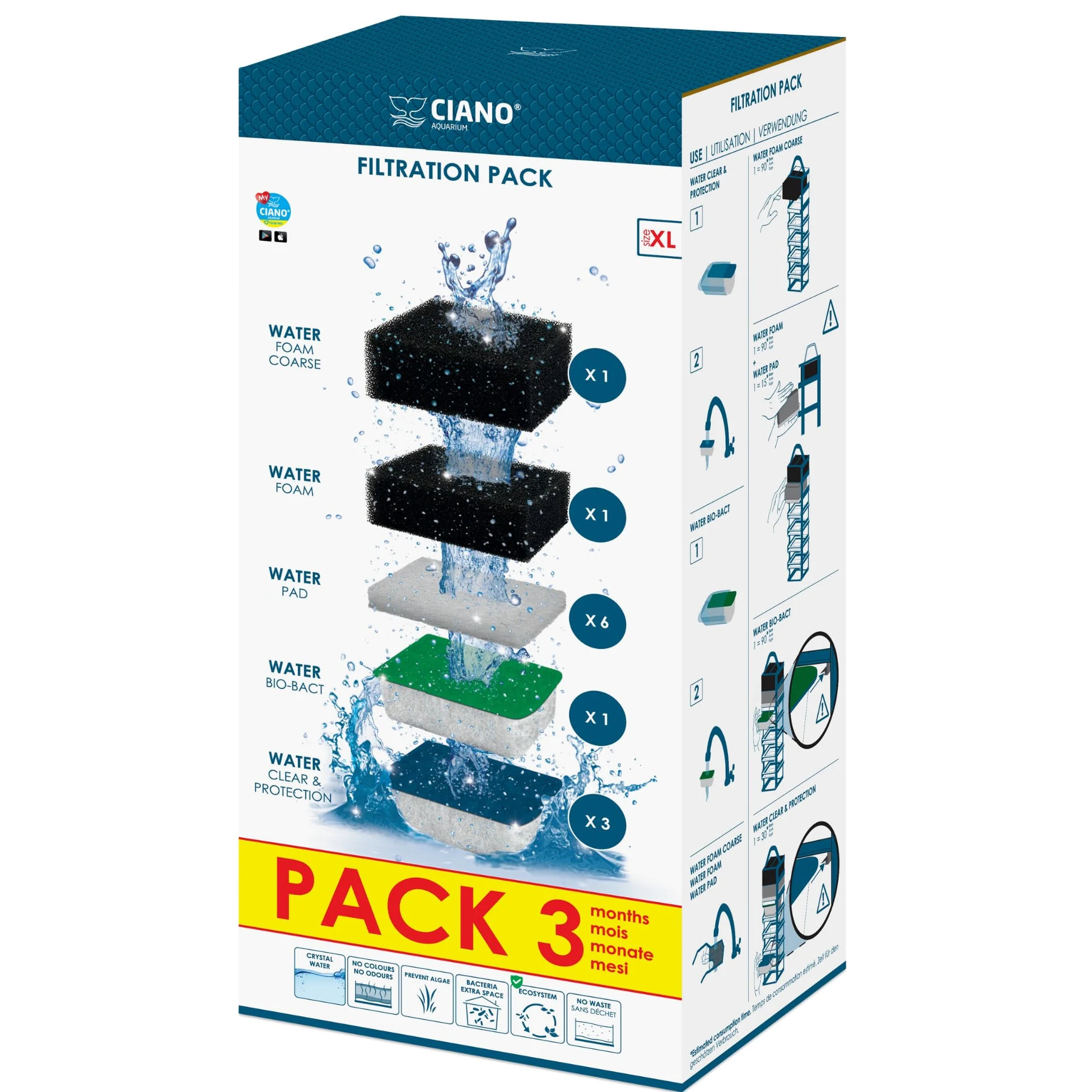 WEB PACK 3 MONTHS "XL"