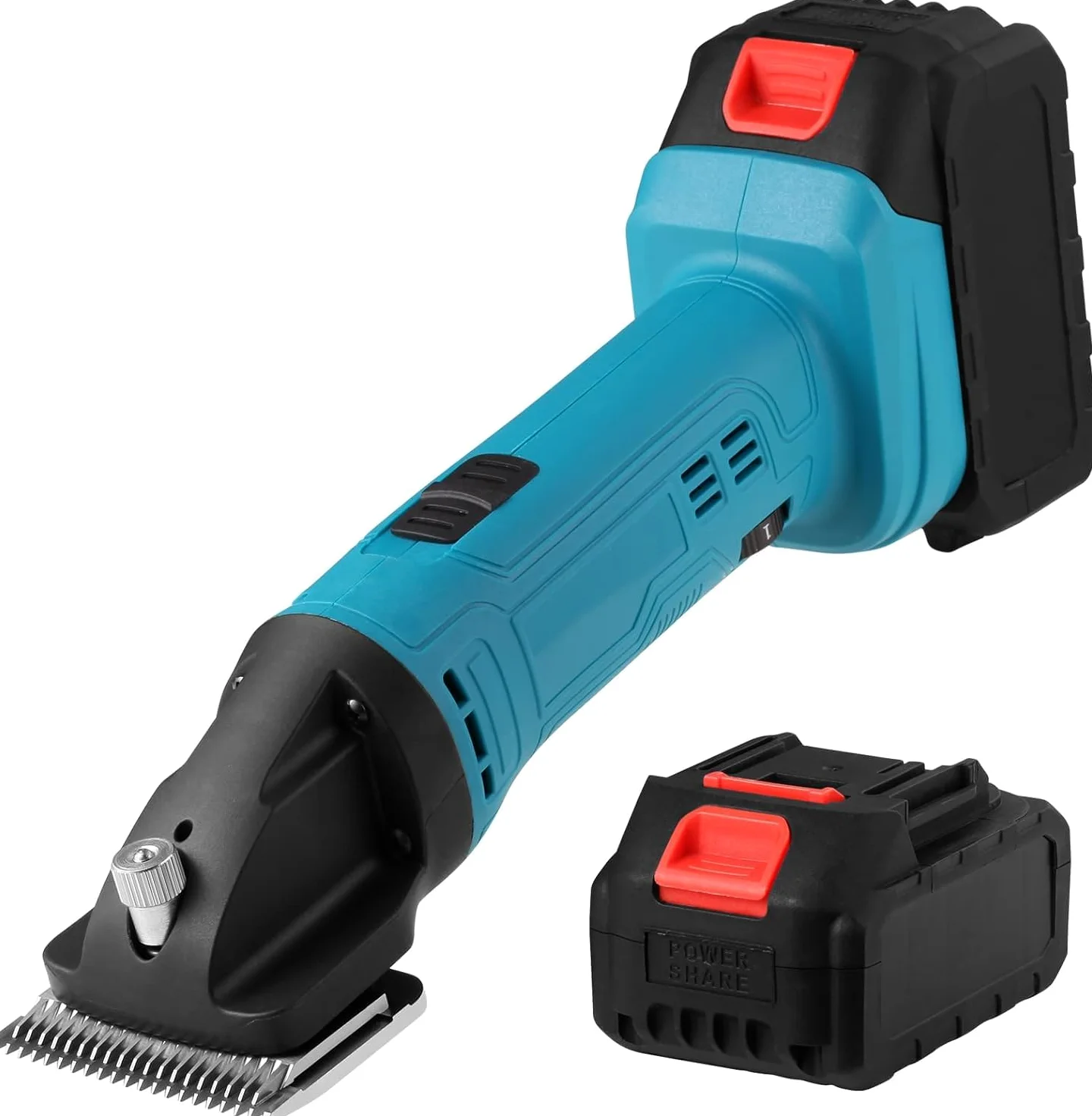 Tosacavalli Tosatrice a batteria per cavalli 2 batterie 48v 3.0Ah Con valigetta Tosatrice