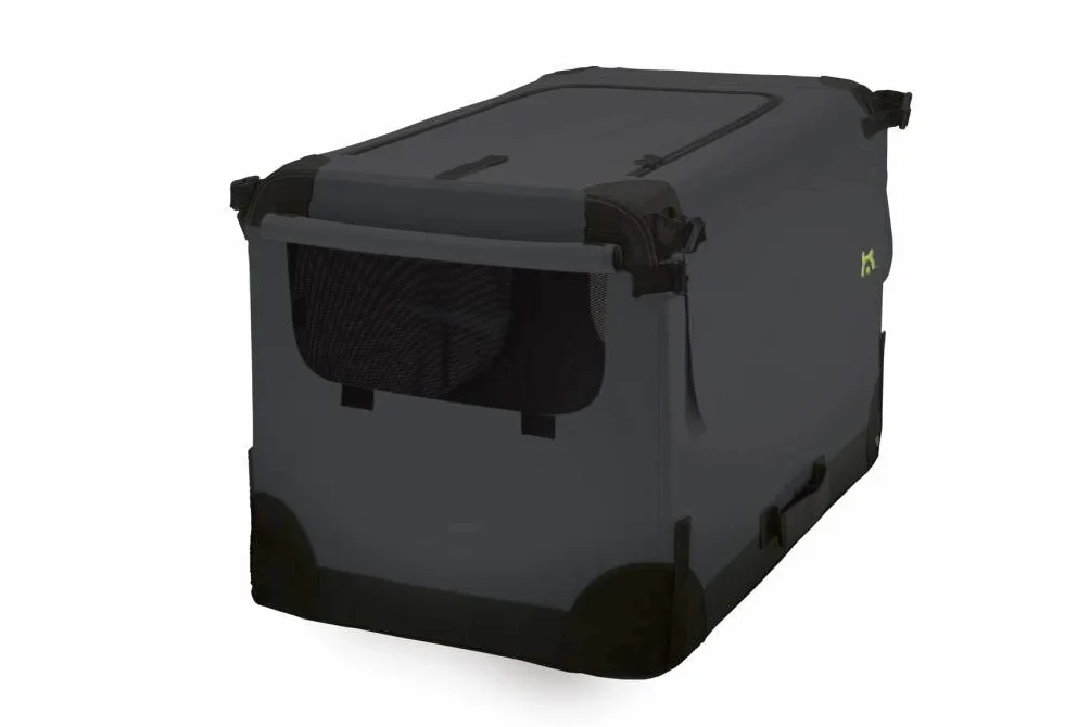 Maelson Soft Kennel - Contenitore per Cani, Colore: Antracite, 72 x 51 x 51 cm