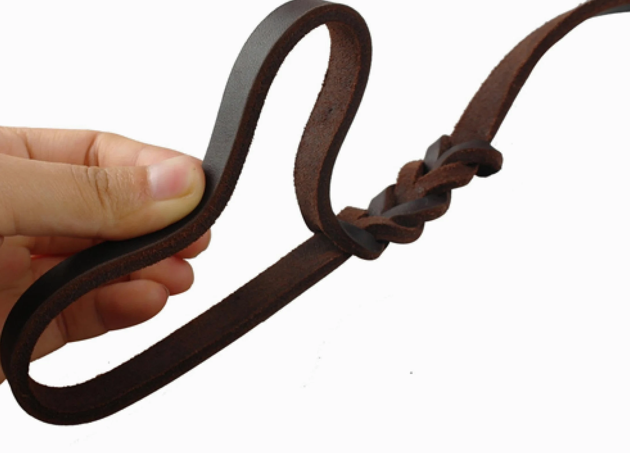 Guinzaglio per cani in vera pelle guinzaglio lungo intrecciato Pet Walking Training Guinzagli Marrone Colori Nero Per Medio Grande Pet 170 cm Marrone