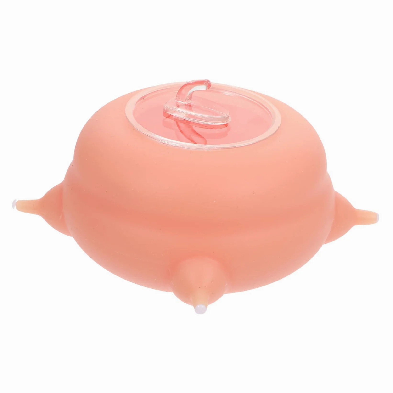 Biberon per Cuccioli in Silicone, Strumento per Alimentazione Rosa | Resistente alle Alte Temperature, Facile da Riporre, Accessorio Domestico per Gatti Piccoli e Cani Accessori
