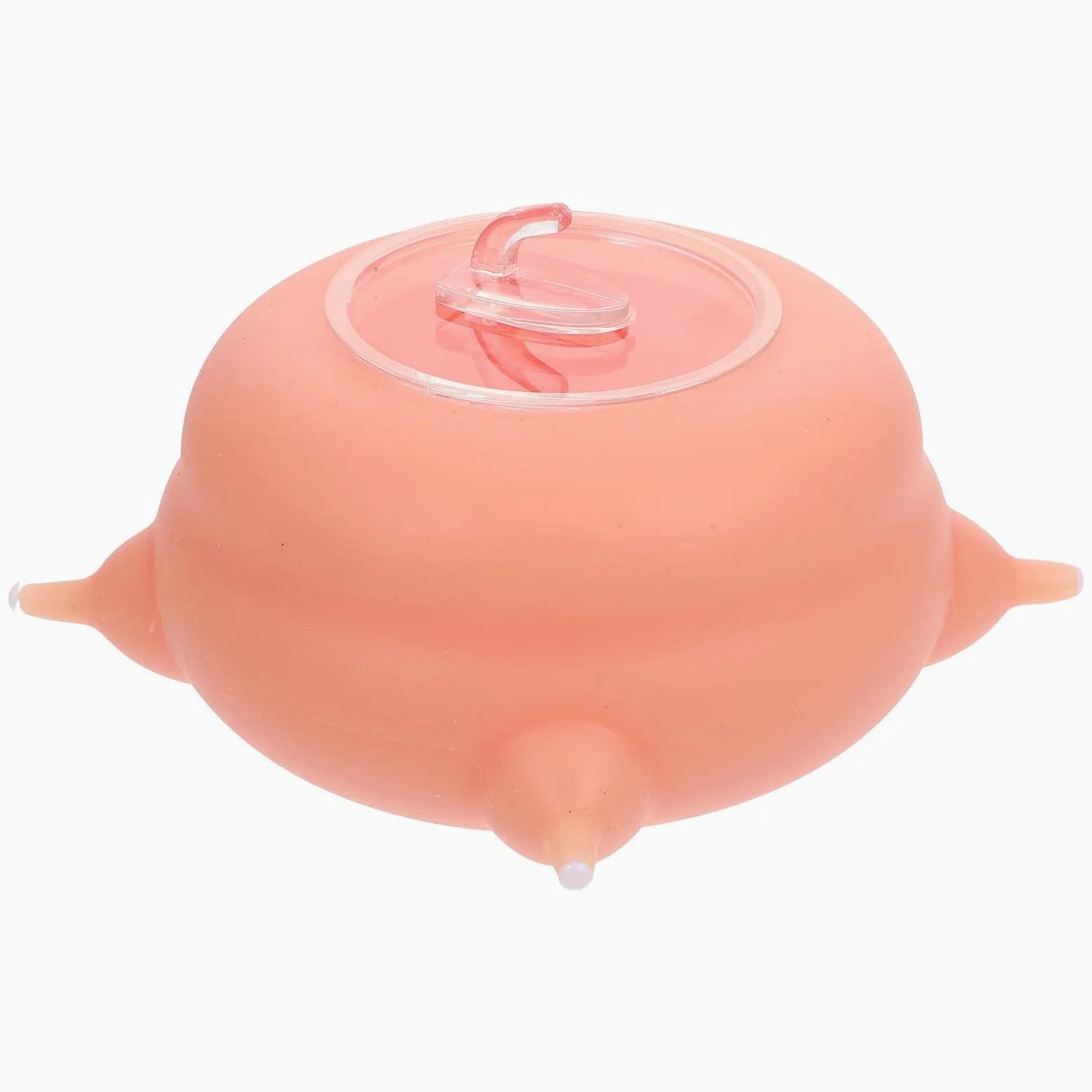 ULTECHNOVO Biberon per Cuccioli in Silicone Rosa Buona Elasticità e Leggero, Alimentatore per Gattini e Cani, per L'Allattamento e Giochi Resistenti