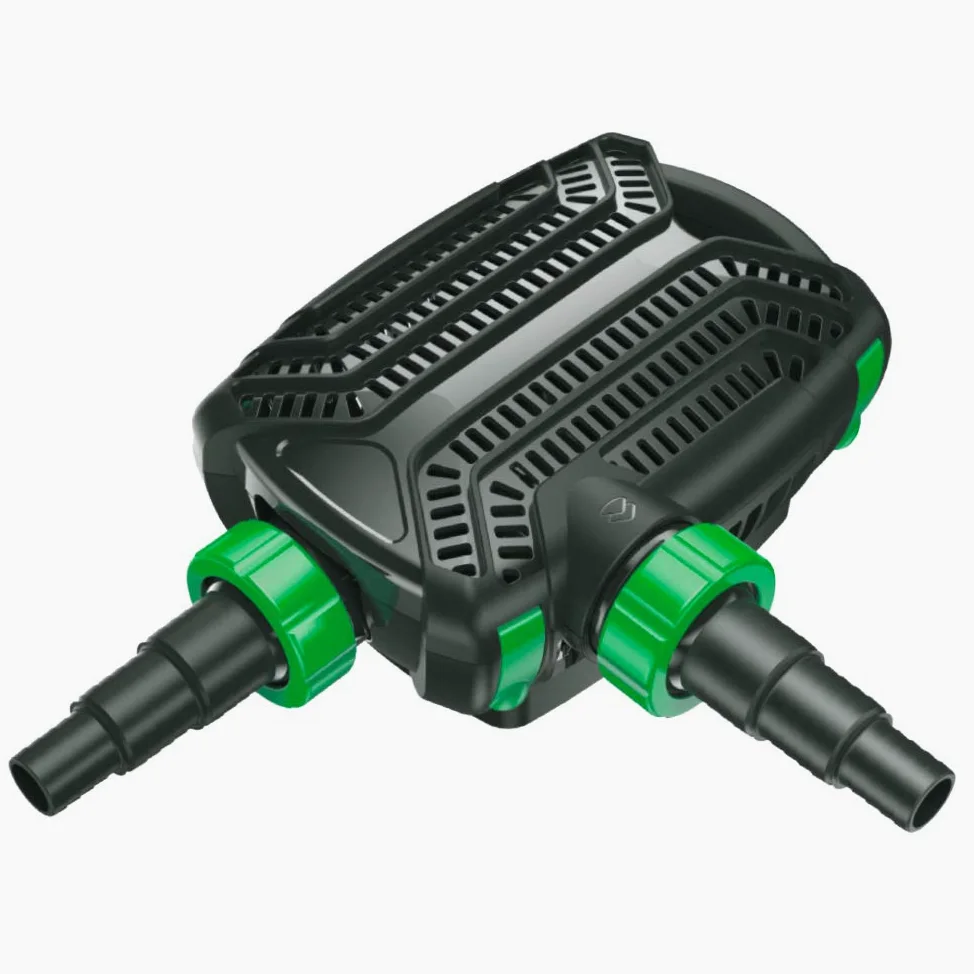 Amtra Pond Stream - Pompa professionale per laghetti ornamentali, aspira sporco, 10000 L/h - 6,0 m - 80 Watt - cavo 10 metri