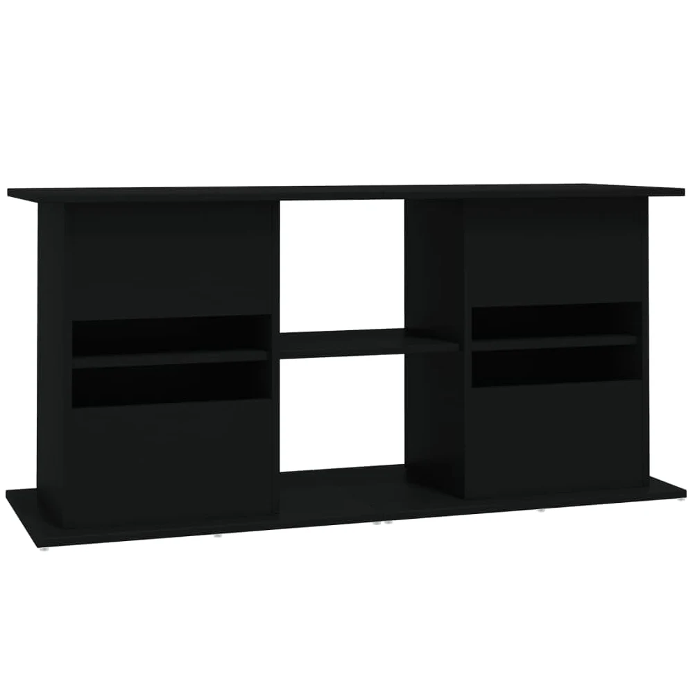 vidaXL Supporto per Acquario 121x41x58 cm in Legno Multistrato Nero