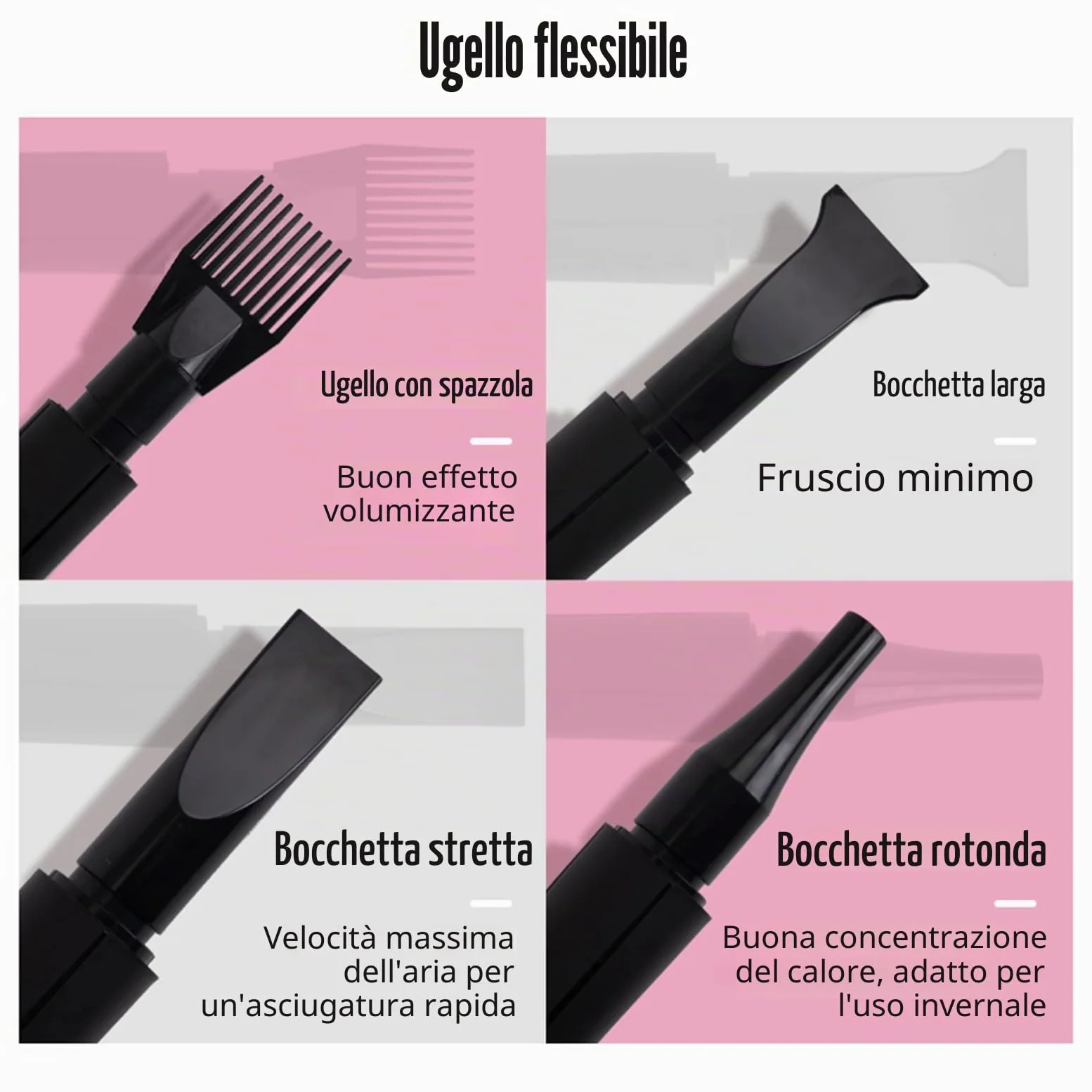 Soffiatore per Cani Asciugacapelli per Cani 2800W Phon per Cani Silenzioso Asciugatore per Cani Asciuga Cane Velocità e Temperatura Regolabili Asciugatrice per Cani Professionale con 4 Ugelli