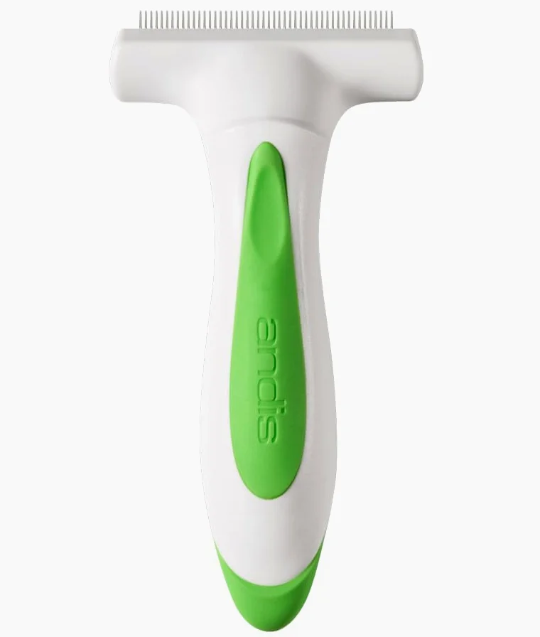 Andis Premium - Rastrello per depilazione a Denti Fini, Colore: Verde