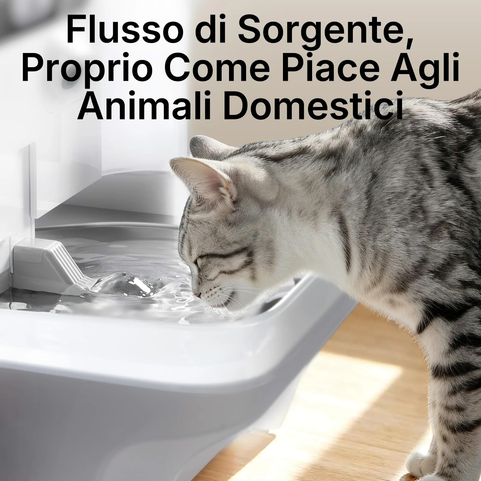PETKIT EVERSWEET ULTRA Fontanella Intelligente per Gatti 5L, Riconoscimento AI, Controllo App, Ultra Silenziosa 26dB, Separazione Acqua Pulita/Sporca, Vassoio Acciaio Inox, Lavabile in Lavastoviglie