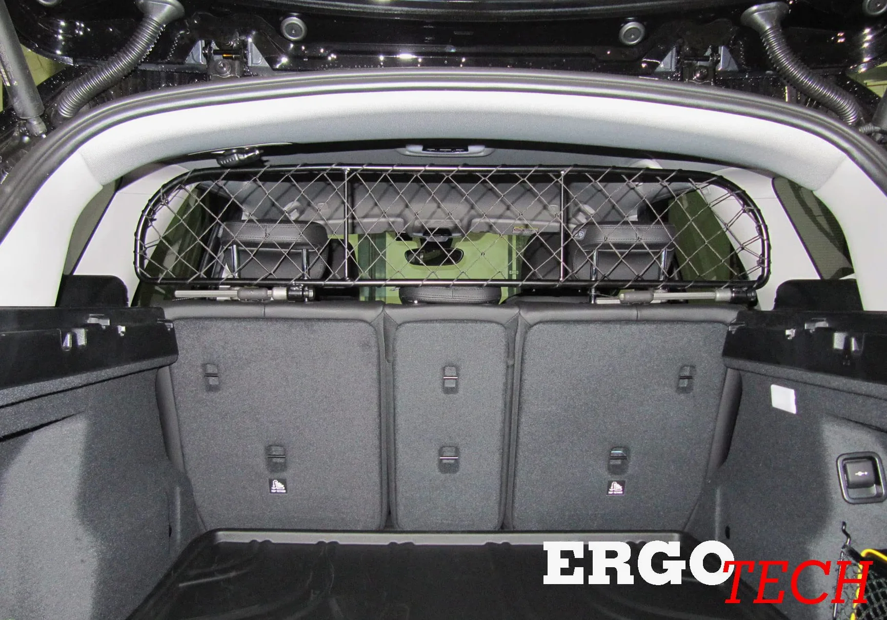 ERGOTECH Divisorio Griglia Divisoria per BMW X1 (2020-2022) RDA65-XS16 kbm027, per Cani e Bagagli
