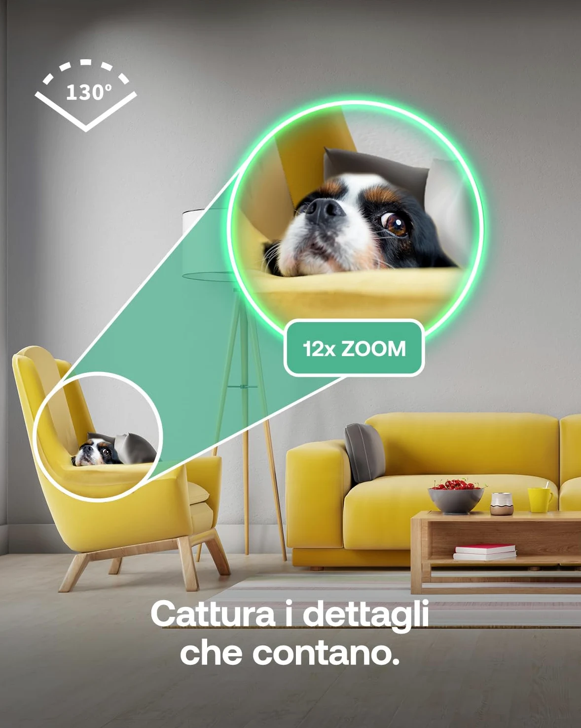 Arlo Essential 3 Indoor Telecamera per Cani/Bambini HD, Sirena Allarme Casa, Sensore Di Movimento, Visione Notturna, Prova Inclusa Secure, con copriobiettivo automatico, 2 Telecamere, Bianche