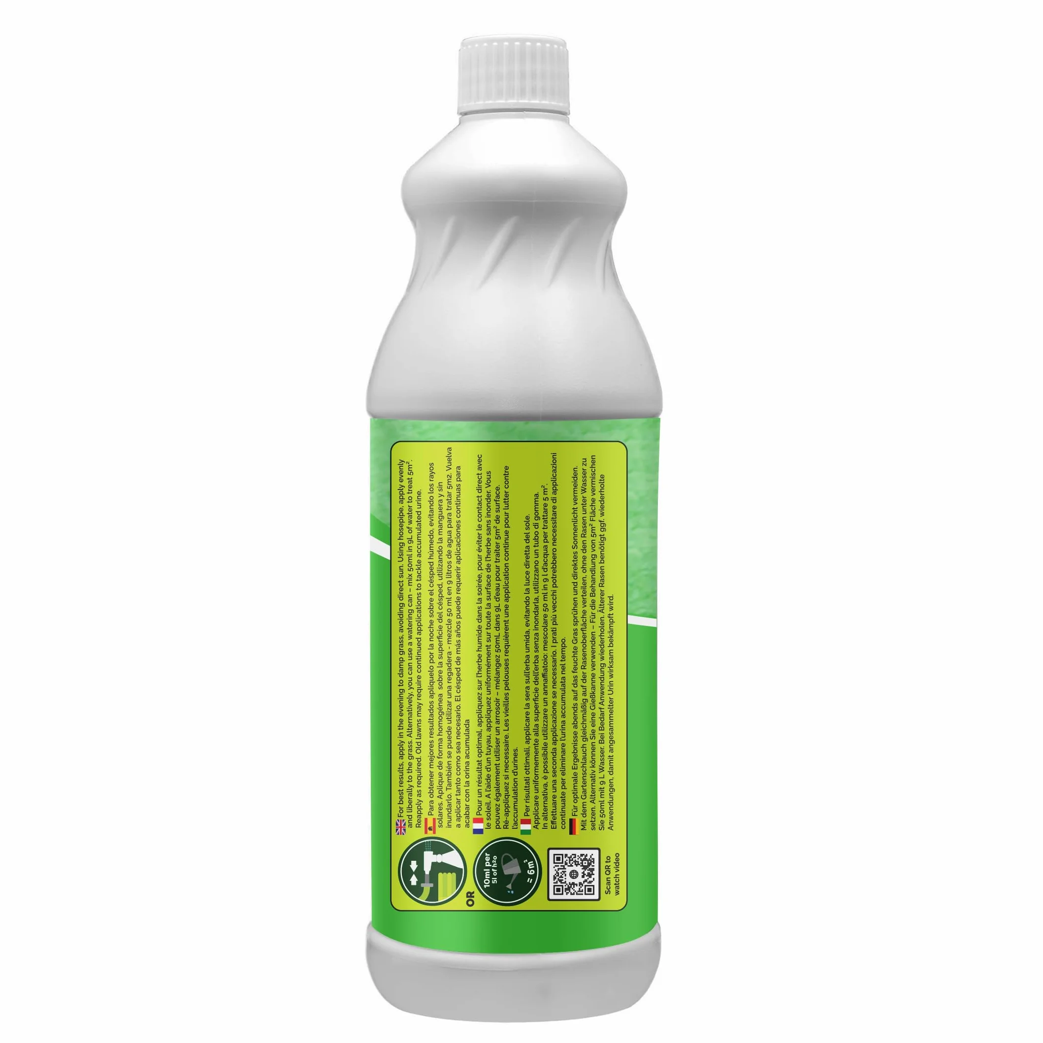 envii Astro Fresh – Detergente Naturale per Prato Sintetico per Urina di Cani e Odori – Senza Sostanze Chimiche, Pronto all’Uso con Spruzzatore da Tubo – Facile da Applicare, 1L Tratta 100m²