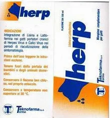 TEKNOFARMA herp mangime complentare per Gatti 120 ml