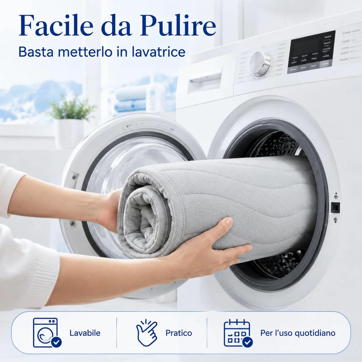 Kobolaf Tappetino Refrigerante Cani Reversibile per Tutte le Stagioni (M-91 * 58 cm)