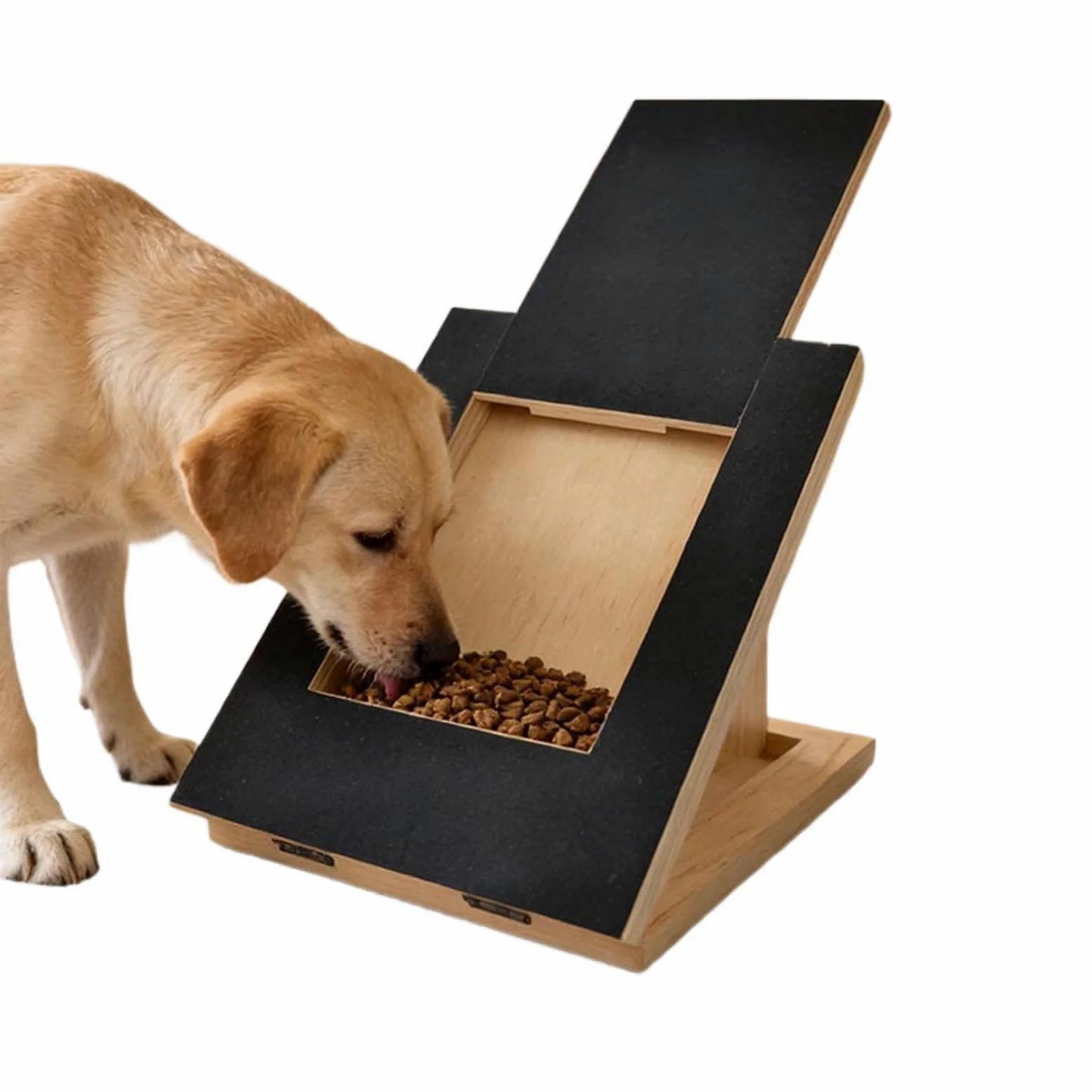 Tavola per Limare Unghie Cane con Dispenser di Snack in Legno | Cuscinetto Limatura Unghie per Cani per Cuccioli e Cani Piccoli Grandi per Interni Esterni Balcone Casa Protezione Mobili