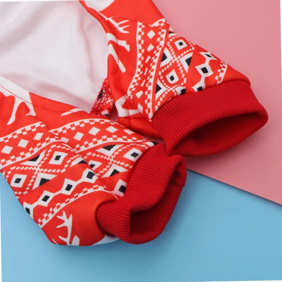 BESPORTBLE 3 Pz Panno Natalizio per Cani Felpa con Cappuccio Canestro da Basket per Uccelli Costume Caldo per Cani Vestiti di Natale Chihuahua Animale Domestico Costumi Natalizi Rosso