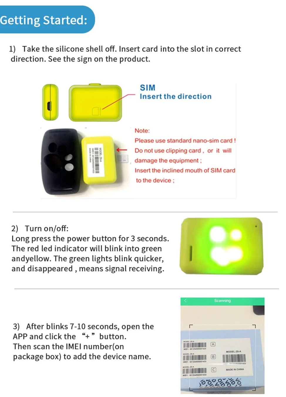 SagaSave - Collare GPS per animali domestici, impermeabile, funzione di richiamata USB, allarme di monitoraggio di ricarica super lungo, dispositivo intelligente anti-smarrimento per animali domestici
