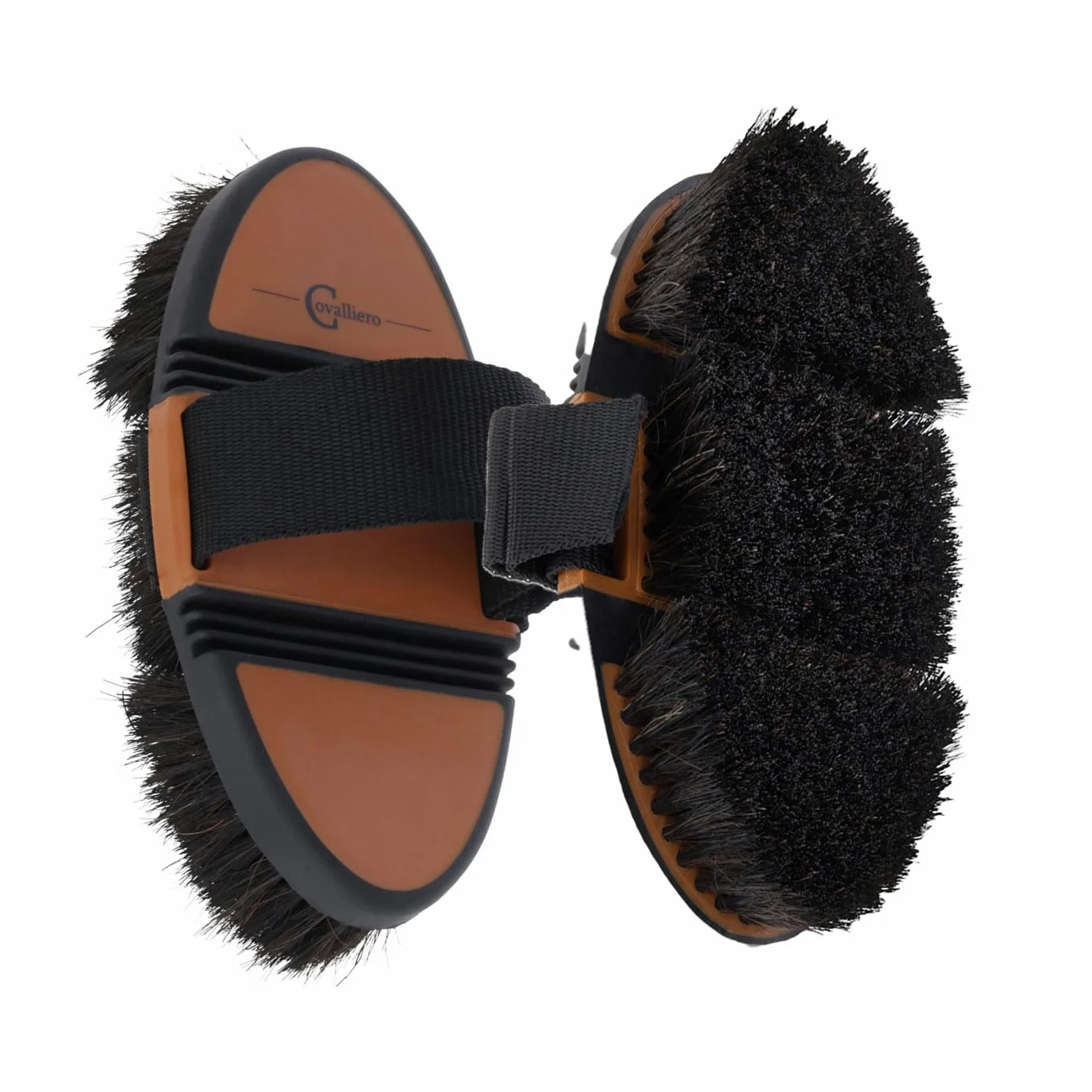 Covalliero - Set per la cura del cavallo, 7 pezzi con custodia per la pulizia – Spazzole, Striegel & Raschietto per la cura dei cavalli, set completo per pelliccia, criniera e zoccoli | incluso