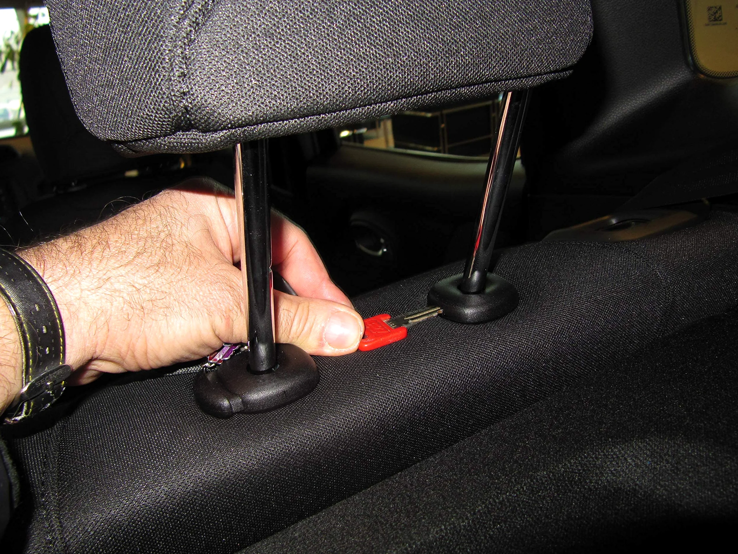ERGOTECH Divisorio Griglia Rete Divisoria Compatibile con Jeep Renegade, RDA65-M kjp006 per Trasporto Cani e Bagagli. Sicuro, Confortevole, garantito!