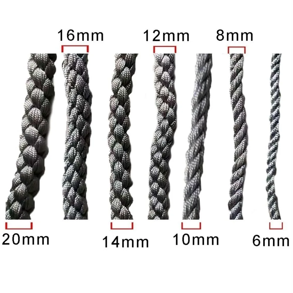 Rete da arrampicata resistente, 3 pezzi, per bambini e adulti, set di altalene per esterni durevole, accessorio per giocare in giardino, avventure, fitness e divertimento
