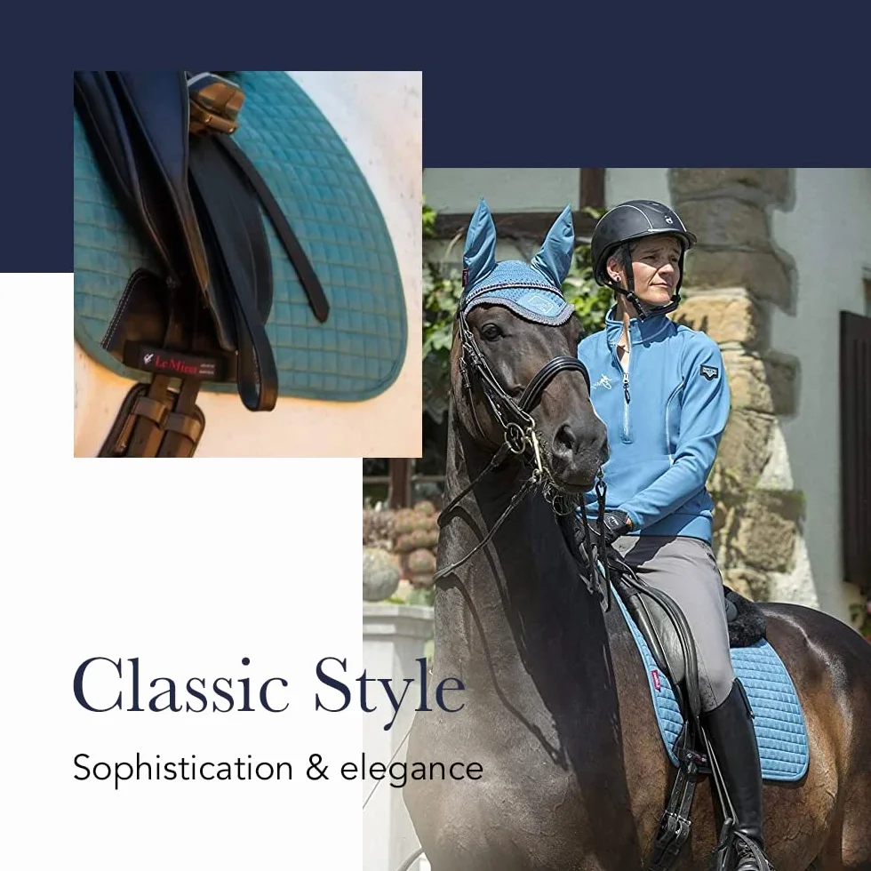 LeMieux X-Grip Silicone Dressage Square, Sottosella Unisex Adulto